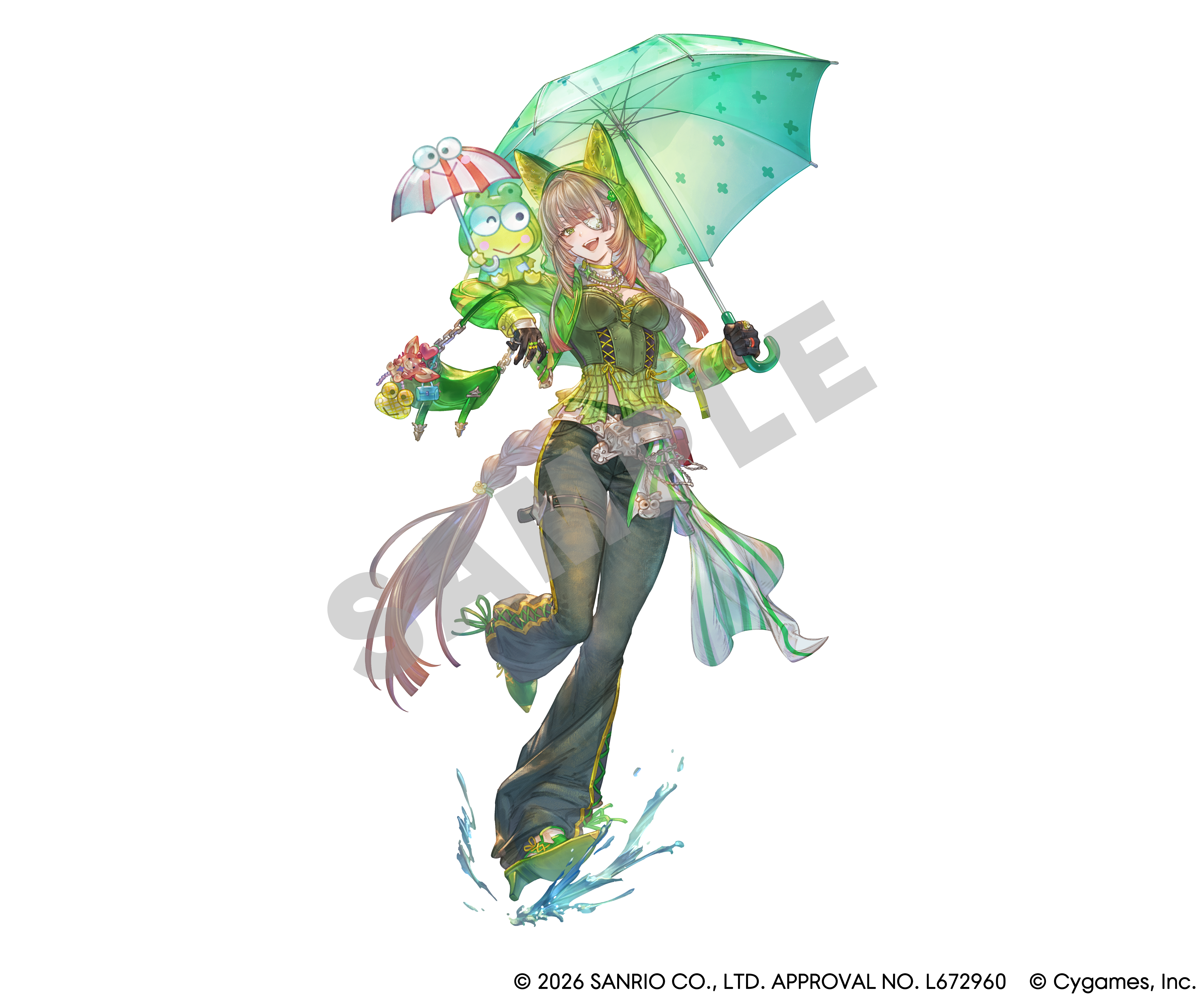 『グランブルーファンタジー』と「サンリオキャラクターズ」のコラボイラスト8組を初公開_009