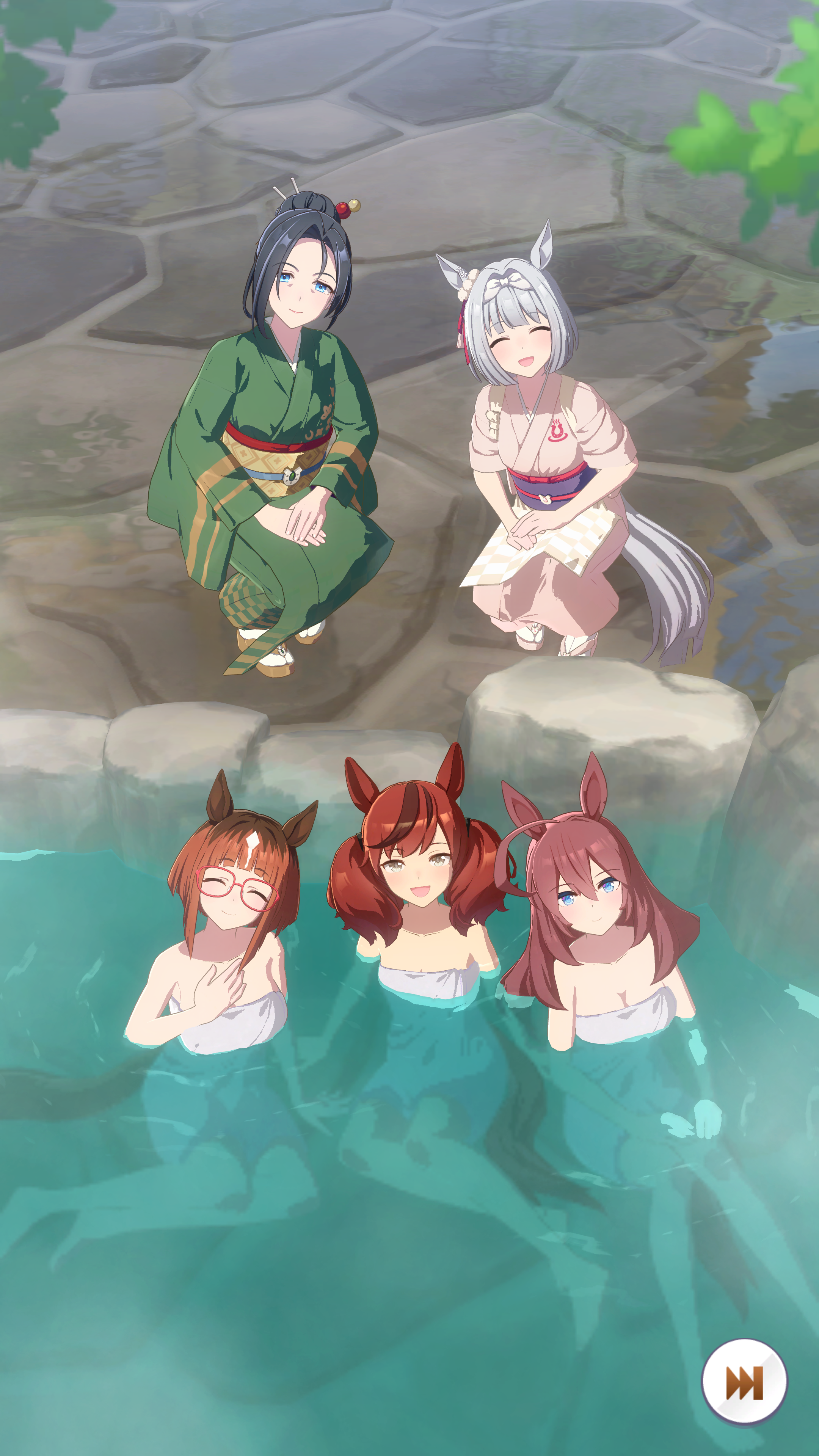 『ウマ娘』新育成シナリオ「温泉郷編」先行プレイレポート:育成開始1分で温泉シーンが拝める