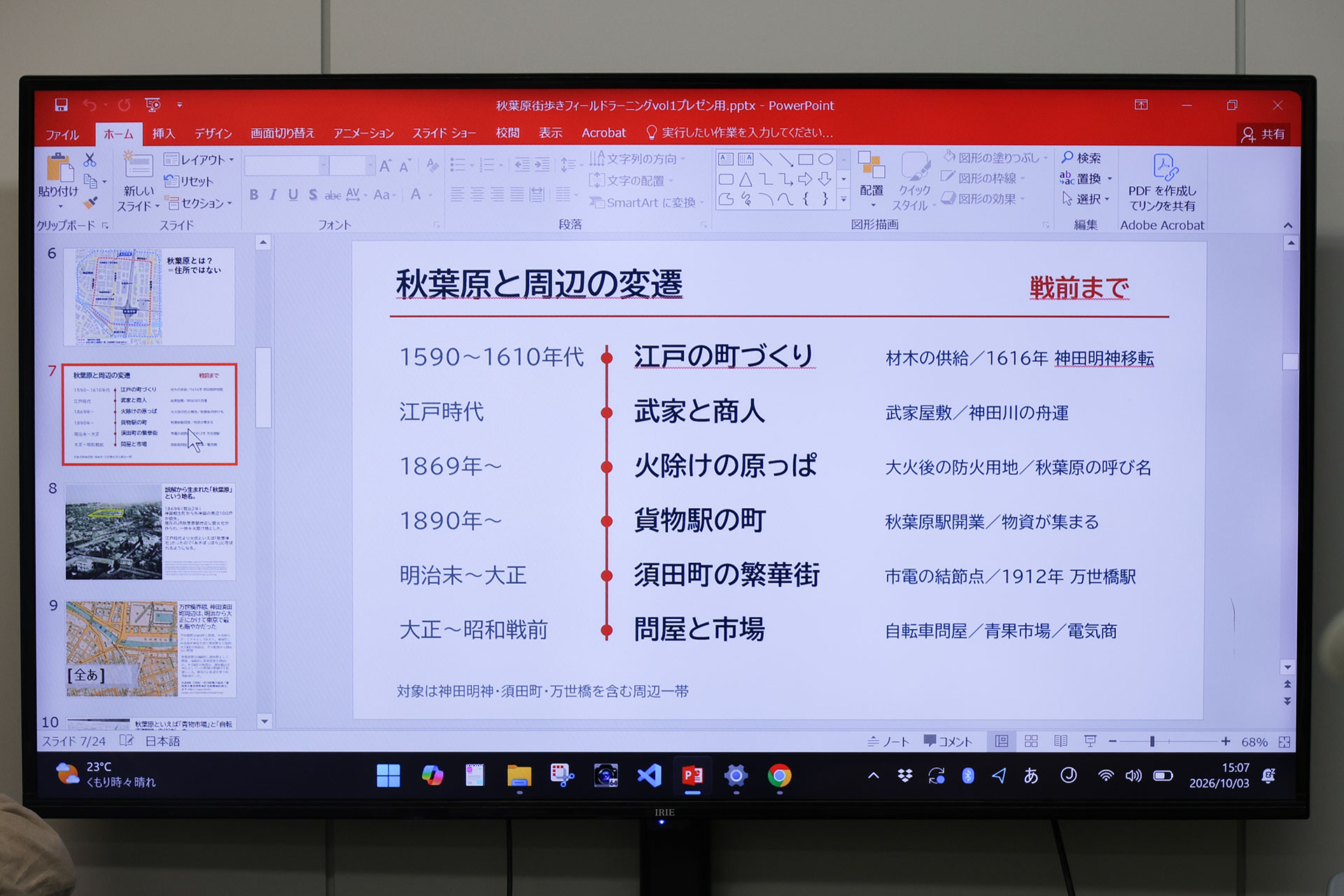 「アキバ」を巡って街の歴史を辿る、