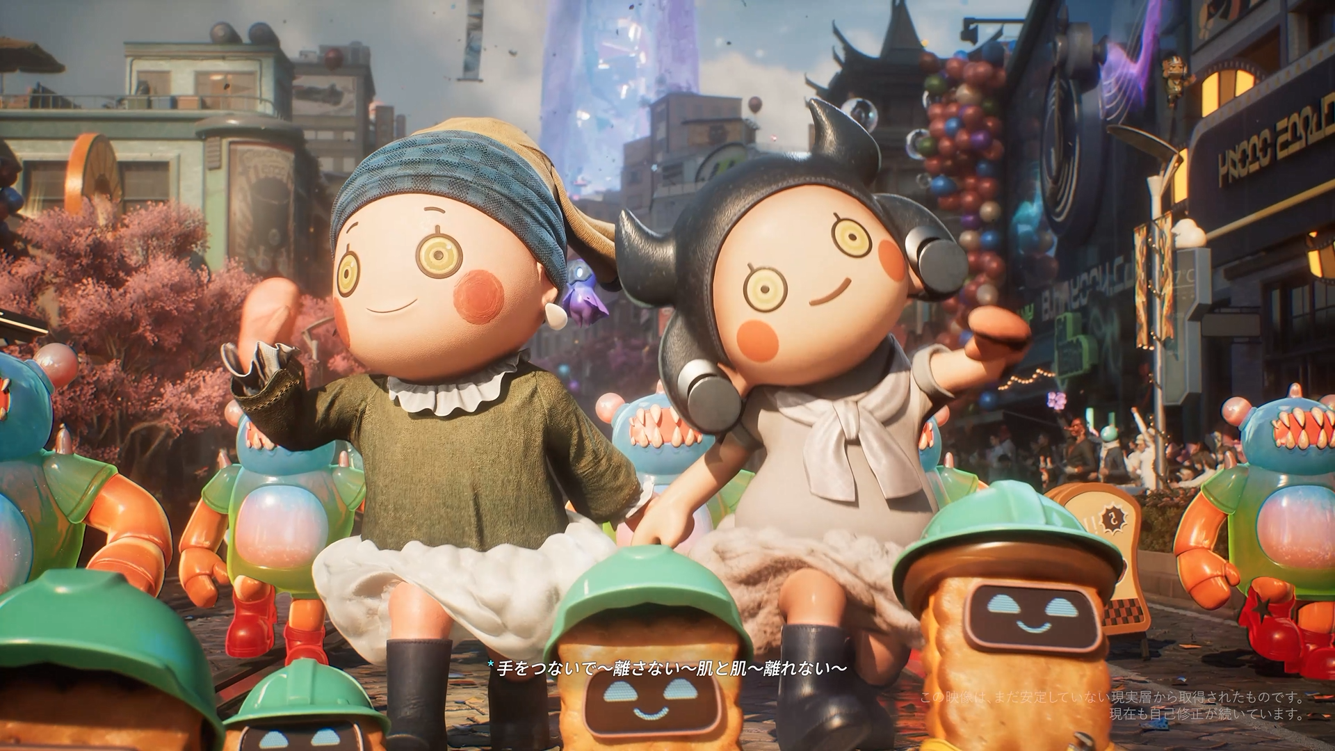 新たな“怪異都市”オープンワールドRPG『人間奇想計画』の世界が奇妙でおもしろすぎる…！_003