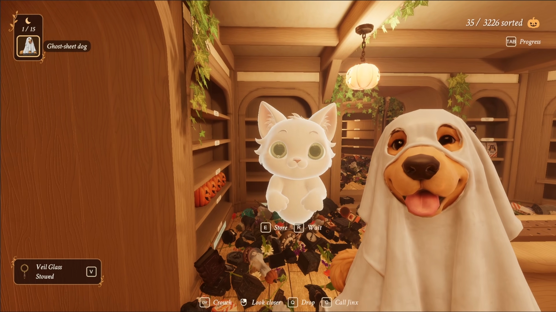 『Tidy Up the Halloween Shop』リリースから2日で非常に好評に。おばけねことハロウィンショップでお片付け_001