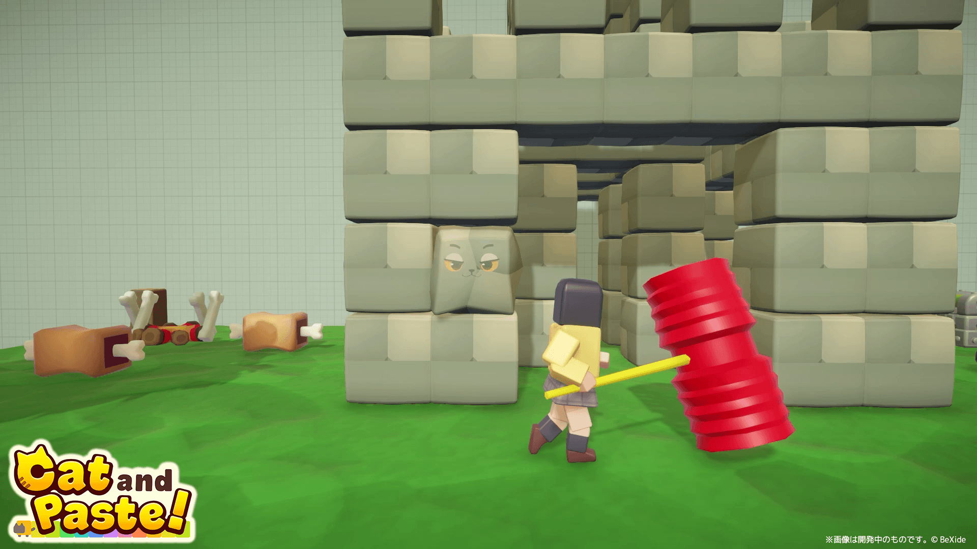 【最大16人】物を“コピペ”して化けるネコのかくれんぼゲーム『Cat and Paste!』がリリース決定_007