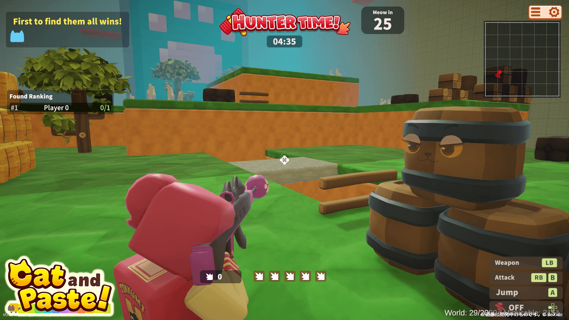 【最大16人】物を“コピペ”して化けるネコのかくれんぼゲーム『Cat and Paste!』がリリース決定_017