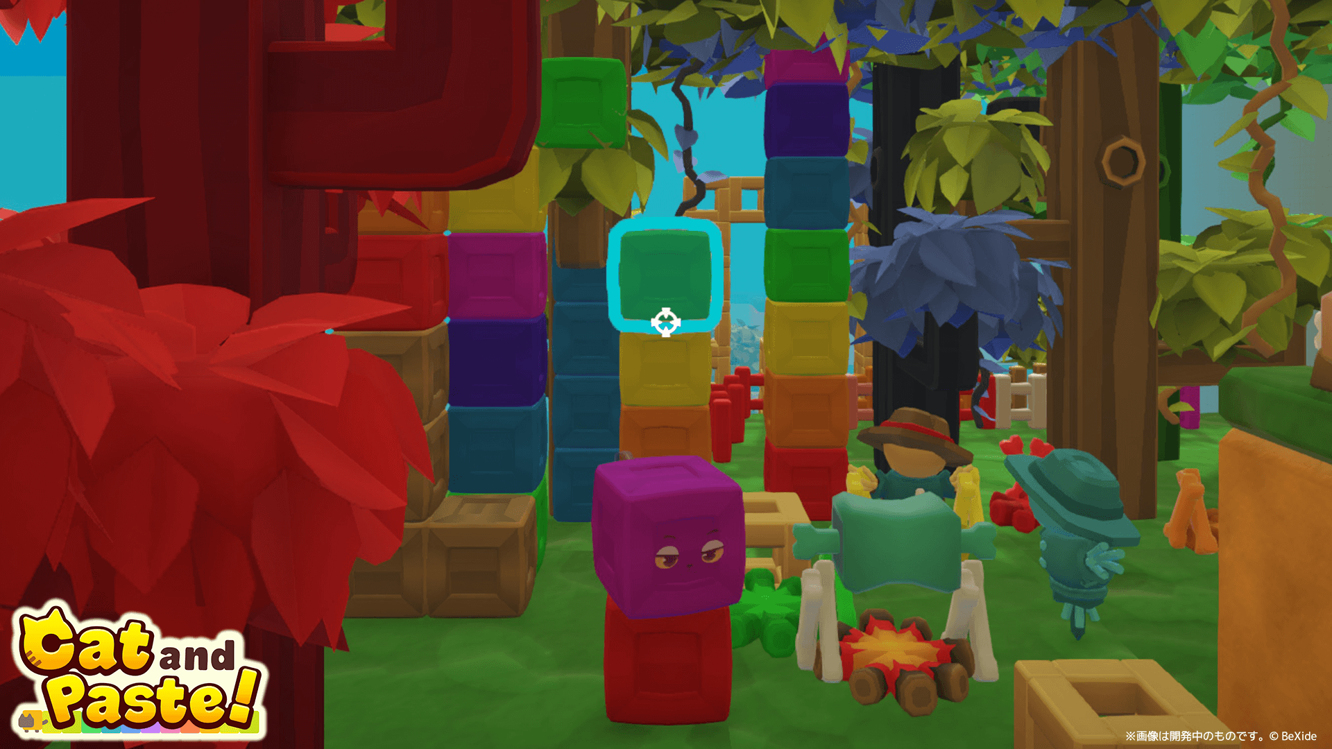 【最大16人】物を“コピペ”して化けるネコのかくれんぼゲーム『Cat and Paste!』がリリース決定_008