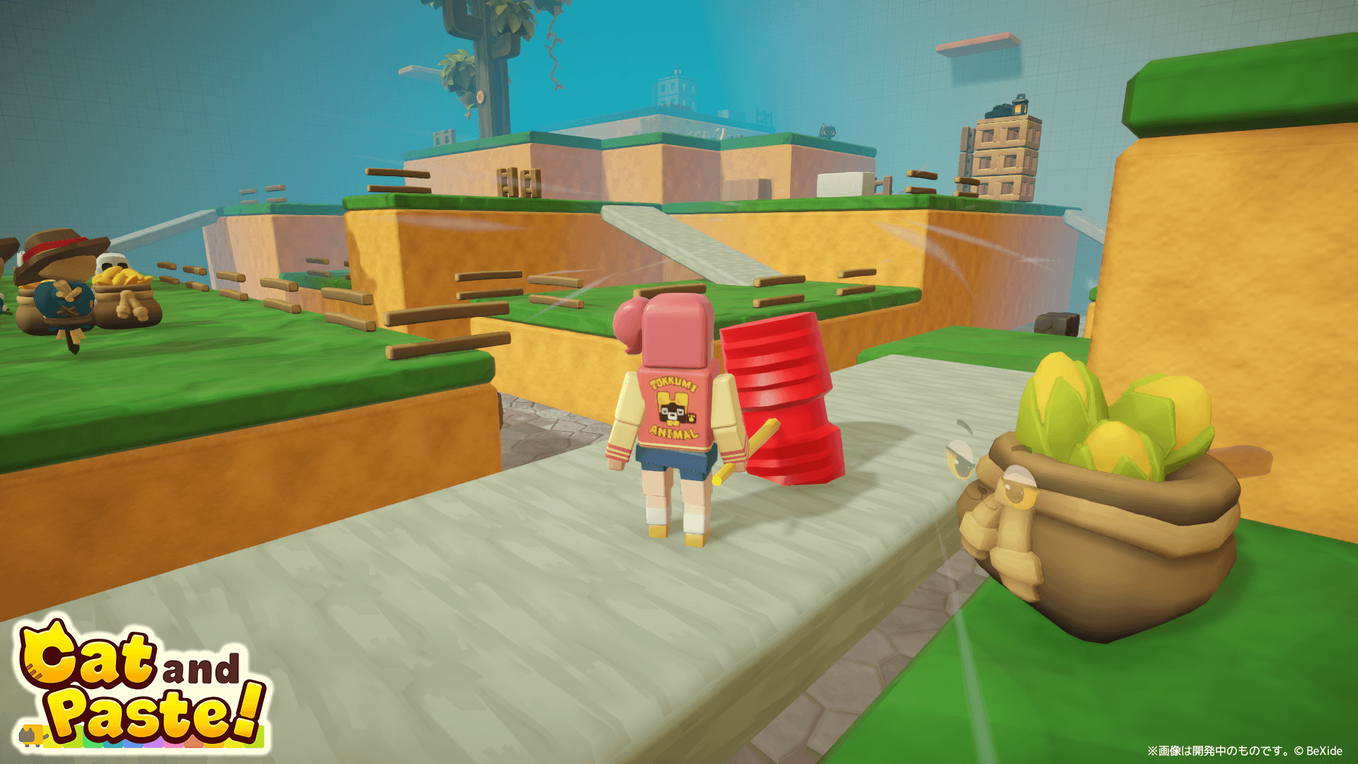 【最大16人】物を“コピペ”して化けるネコのかくれんぼゲーム『Cat and Paste!』がリリース決定_006