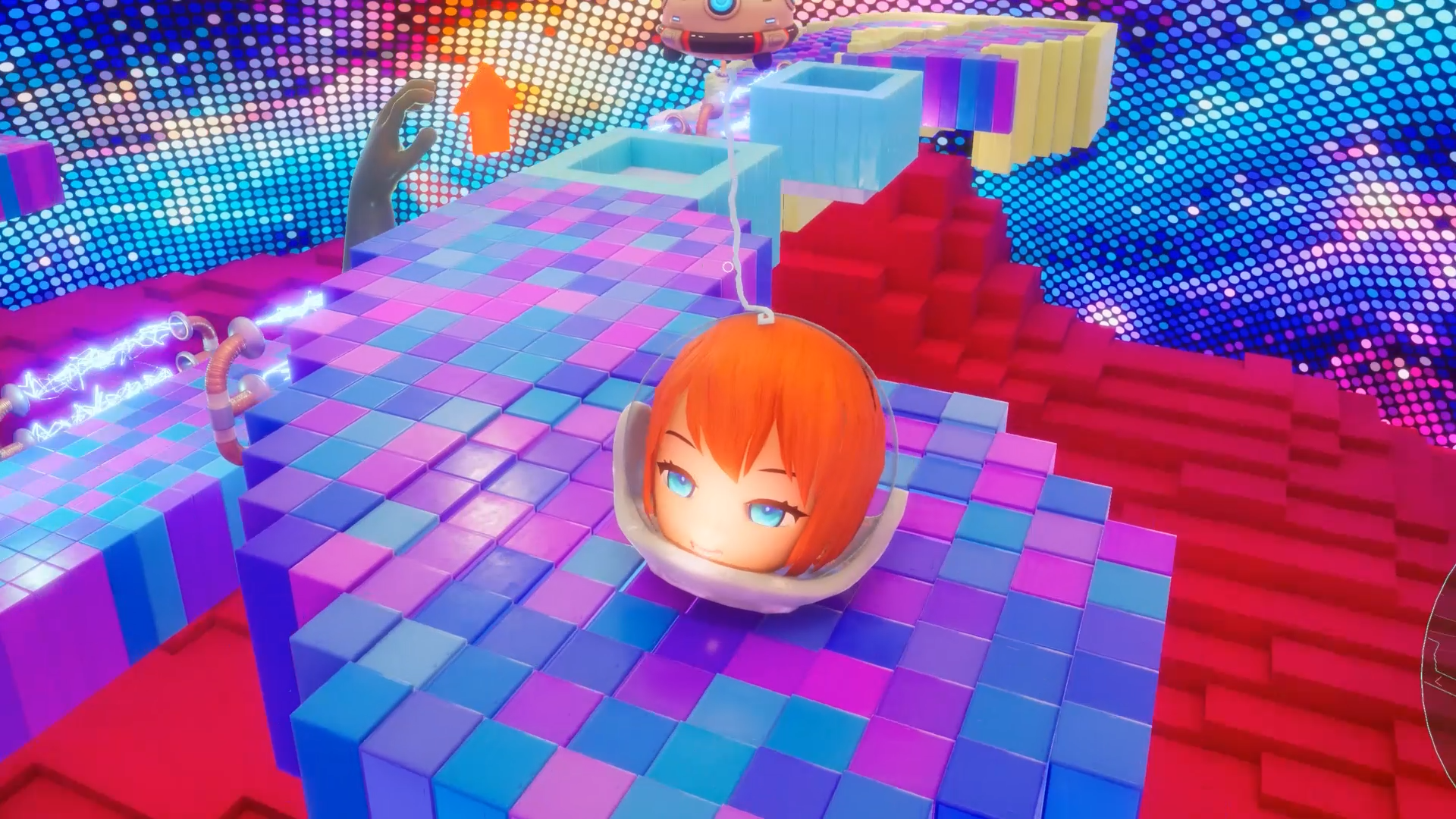 生首を重力で転がす3D物理アクションゲーム『生首コロコロパイロット』Steamストアページが公開
_001