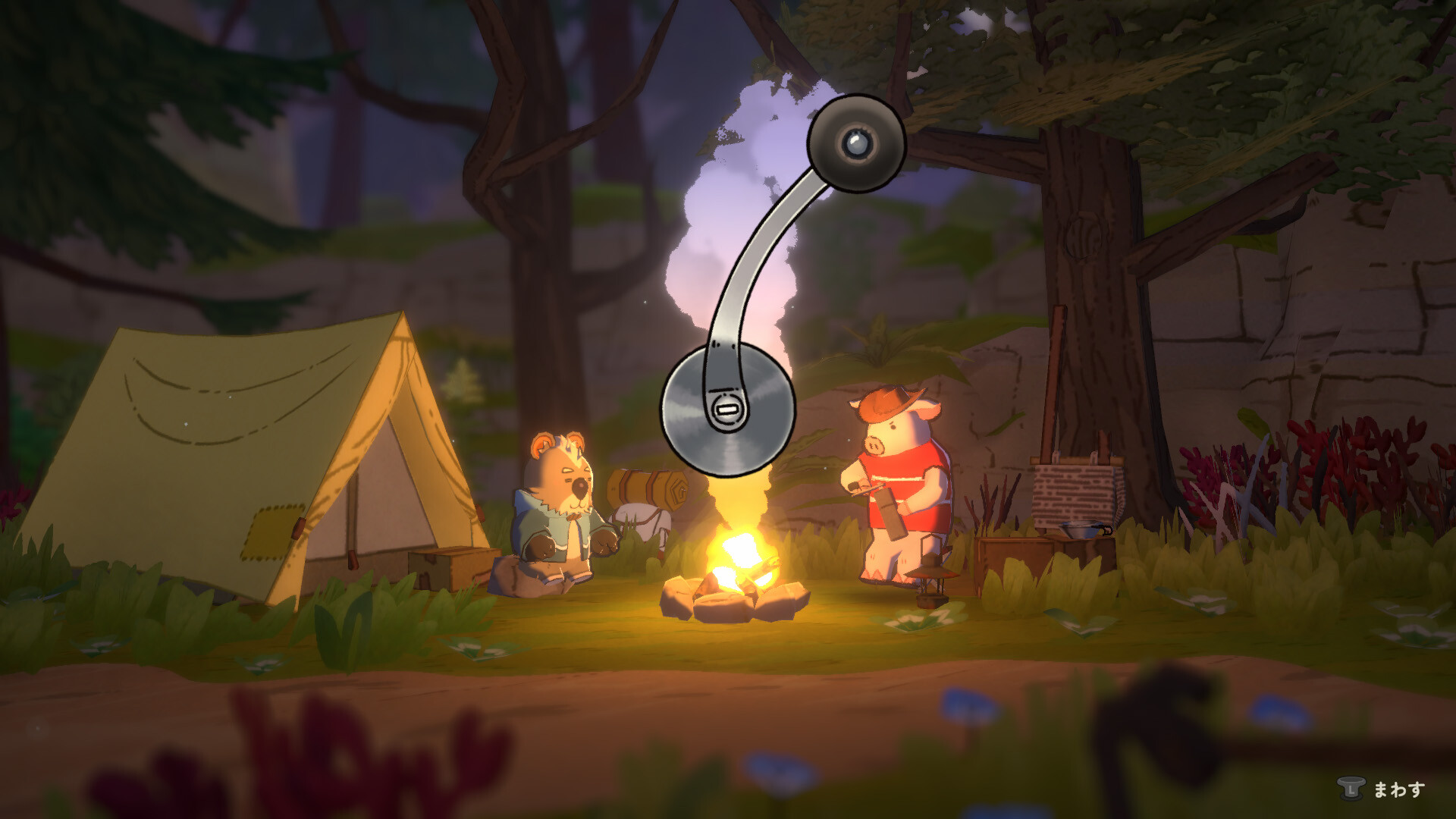 絵本のような世界で“ブタの配達人”が大冒険する謎解きゲーム『A Tiny Wander』がかわいい_006
