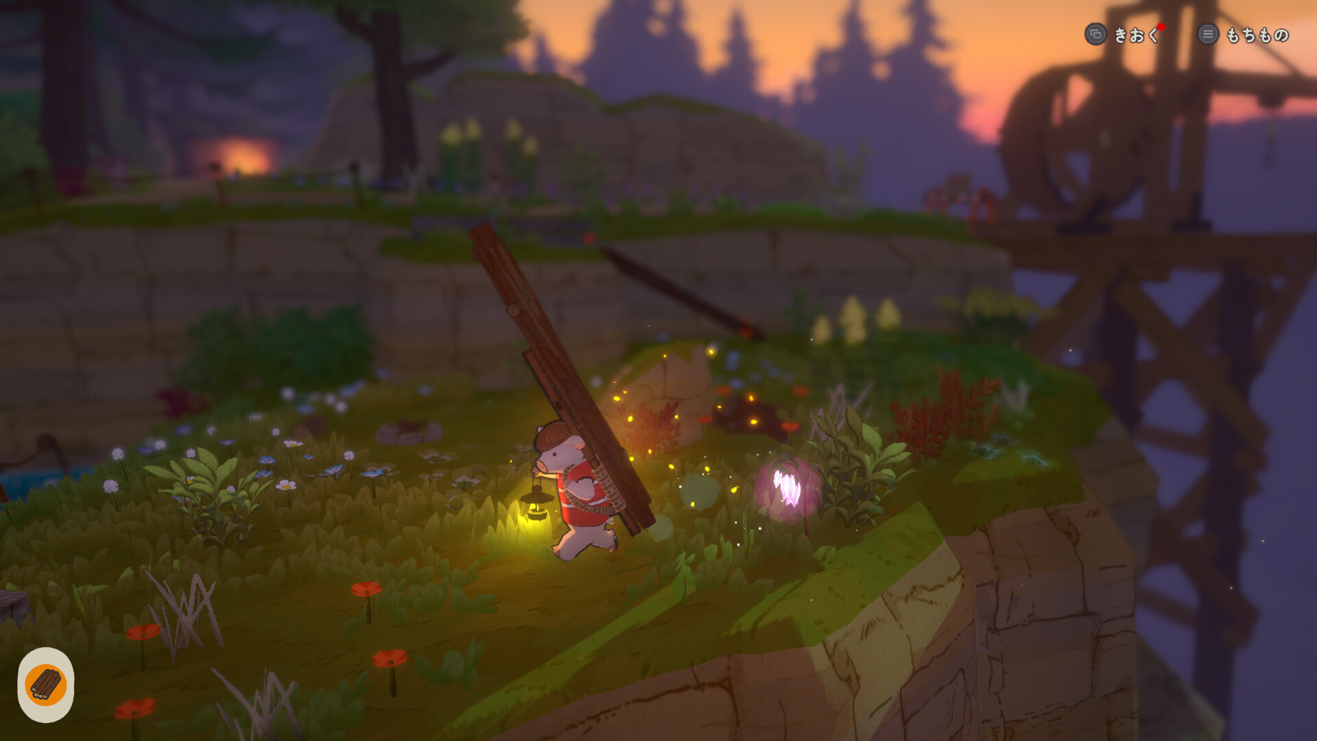 絵本のような世界で“ブタの配達人”が大冒険する謎解きゲーム『A Tiny Wander』がかわいい_005