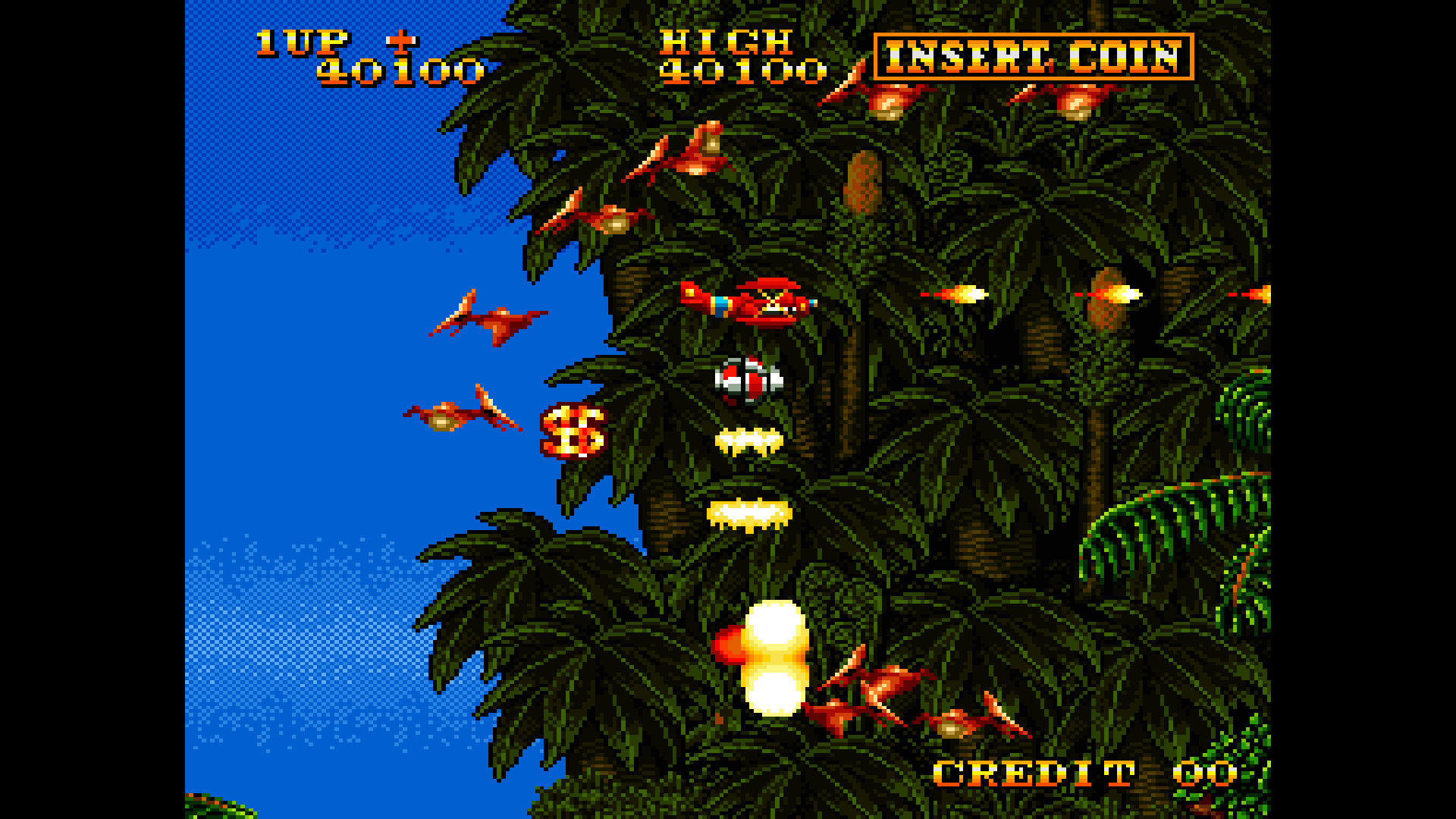 『原始島』がアーケードアーカイブスにて復刻。1989年にSNKより発売されたシューティングゲーム
_005