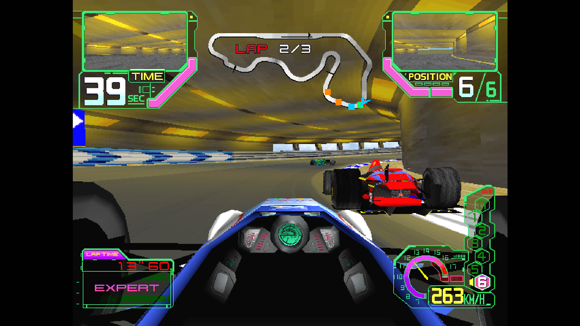 『エースドライバー・ビクトリーラップ』が復刻。1996年にナムコが発売したレースゲーム_003