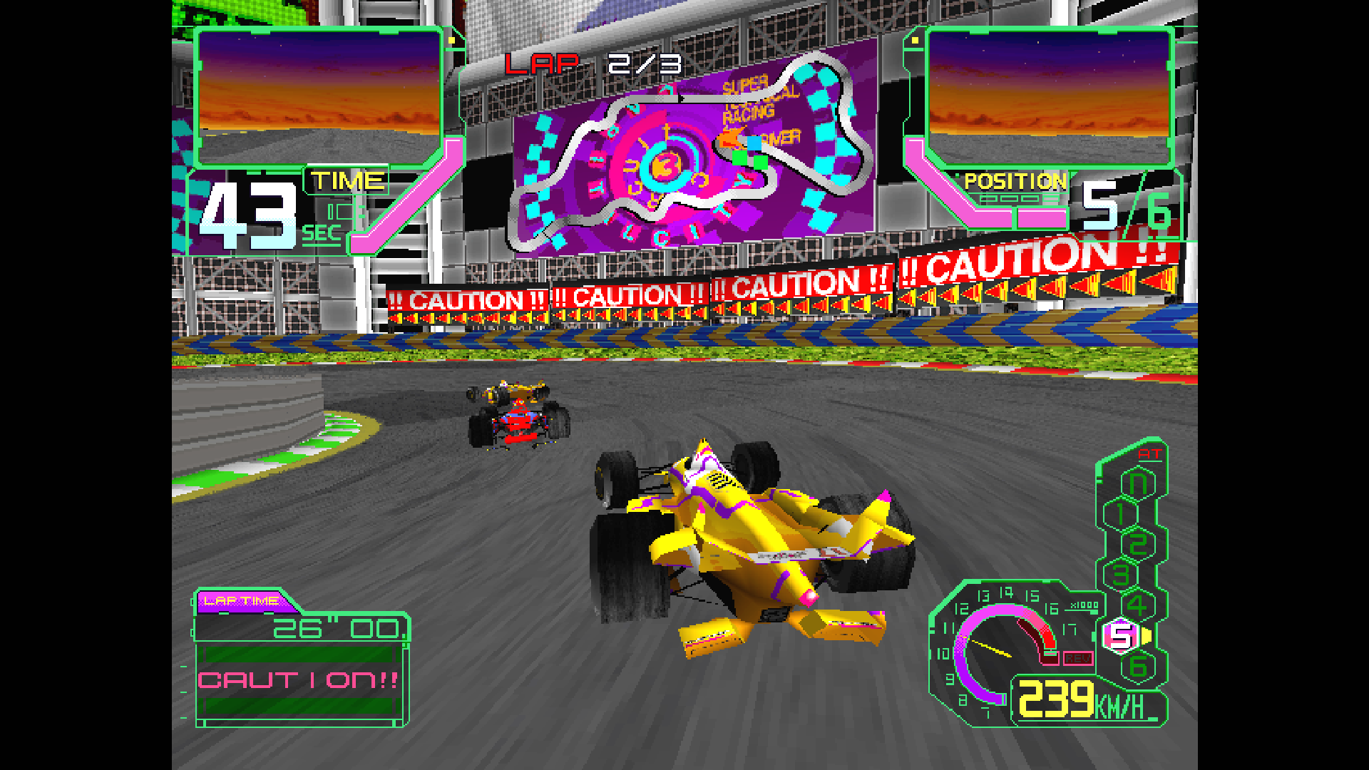 『エースドライバー・ビクトリーラップ』が復刻。1996年にナムコが発売したレースゲーム_004