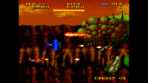『原始島』がアーケードアーカイブスにて復刻。1989年にSNKより発売されたシューティングゲーム
_003