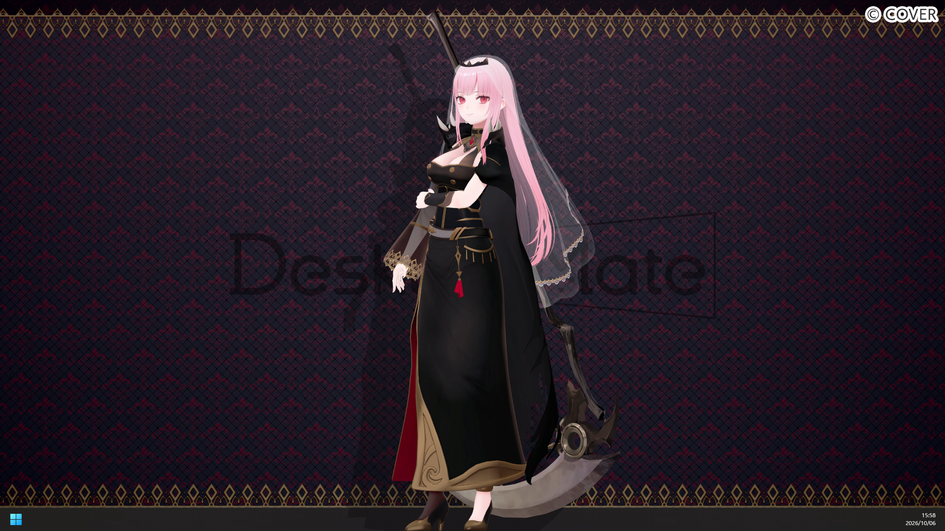 「森カリオペ」がデスクトップで動き回る『Desktop Mate』と「ホロライブ」のコラボDLC第1弾が10月29日に発売_001