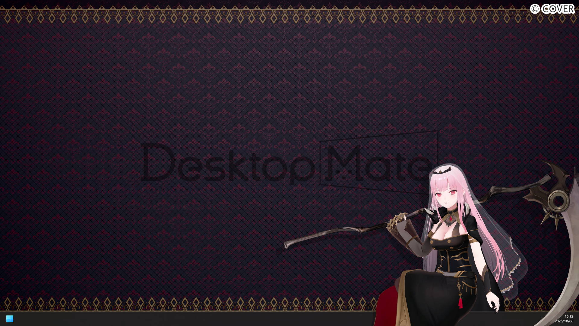 「森カリオペ」がデスクトップで動き回る『Desktop Mate』と「ホロライブ」のコラボDLC第1弾が10月29日に発売_003