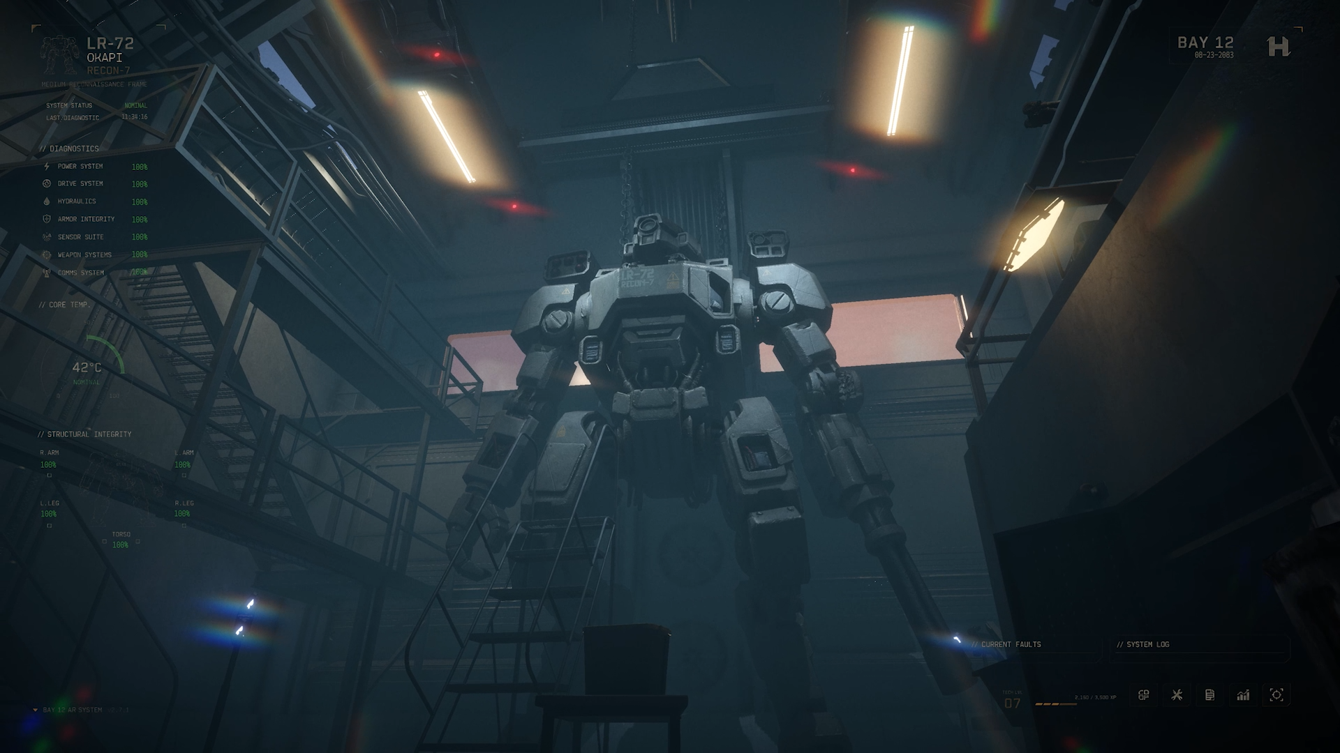 巨大ロボの“整備士”になれるゲーム『Bay 12: Mech Repair』発表。格納庫に運び込まれる傷だらけの機体を修理する_002