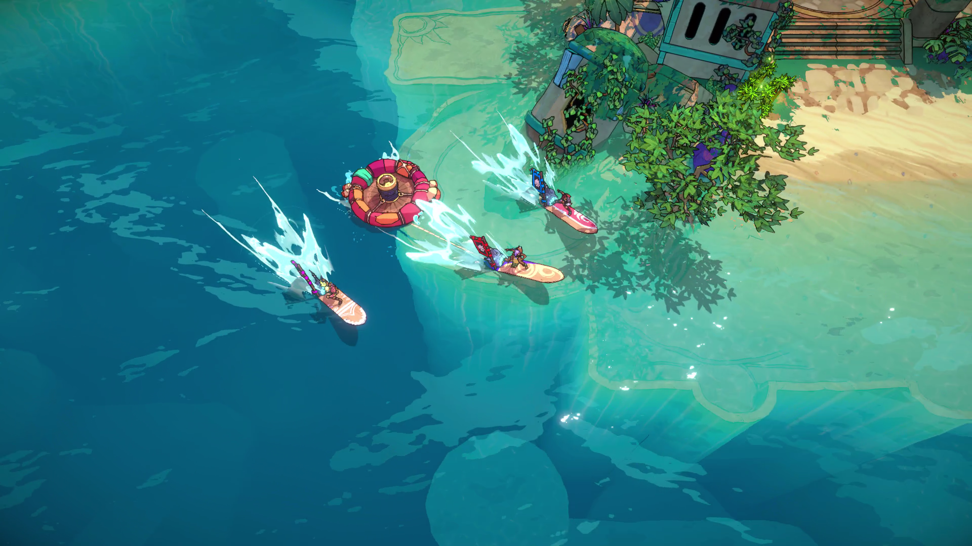 【最大4人】大海原を航海しながら進むアクションRPG『Surfpunk』Steam Nextフェスに参加_004