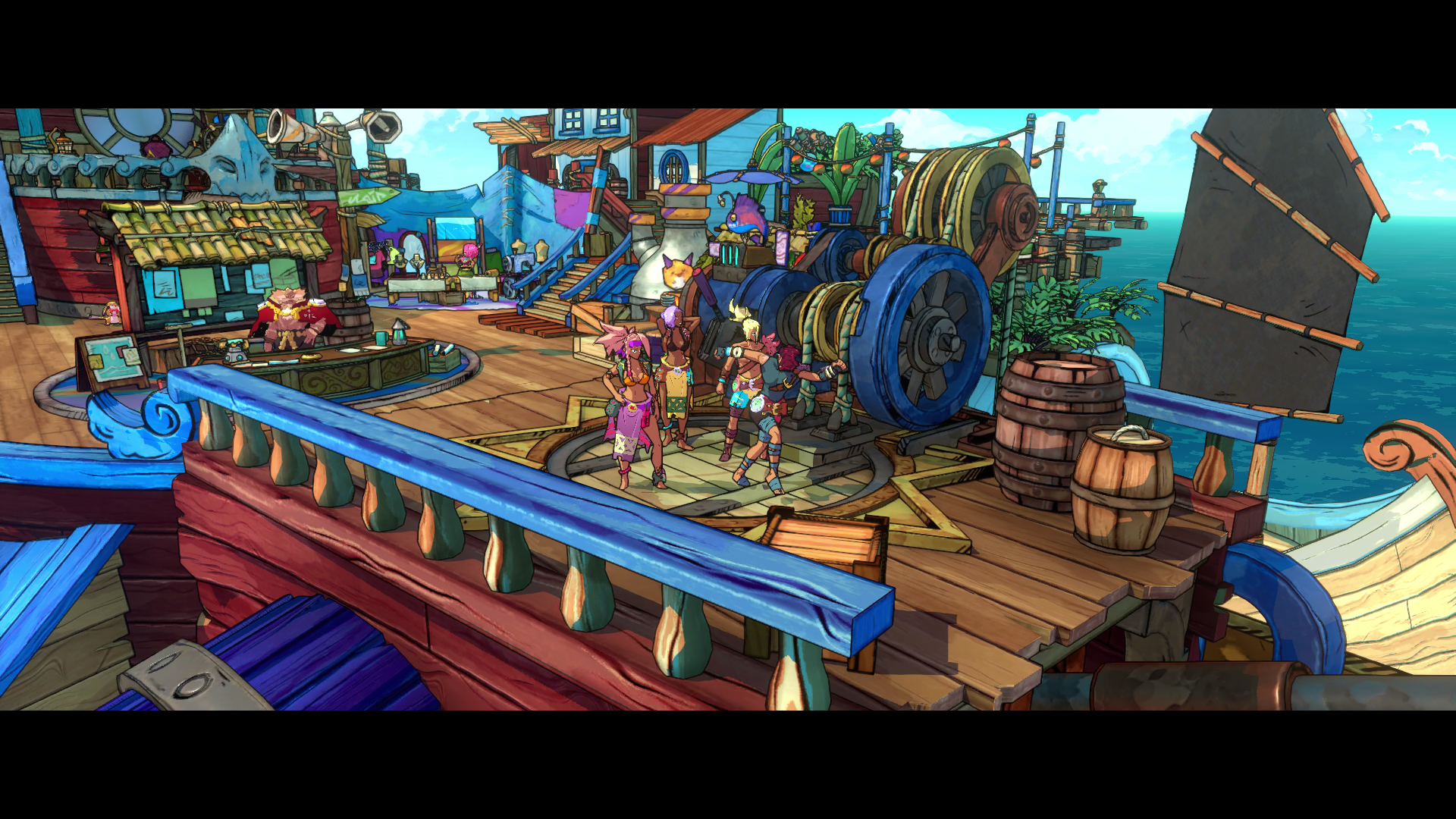 【最大4人】大海原を航海しながら進むアクションRPG『Surfpunk』Steam Nextフェスに参加_001