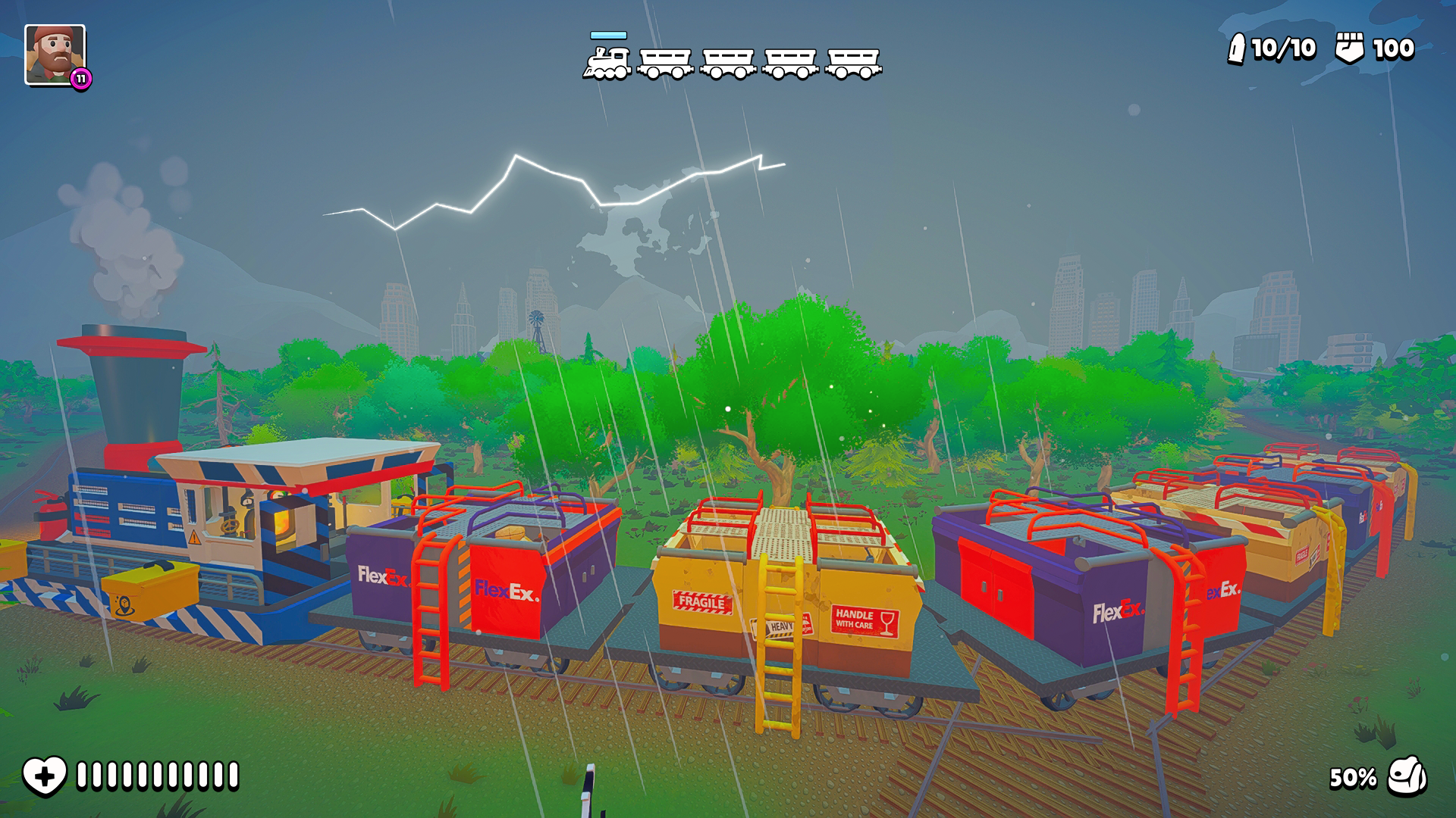 『Ship or Burn! Coop express』12月4日に発売決定。列車を走らせ続けるために何でも炉に投げこむゲーム_006