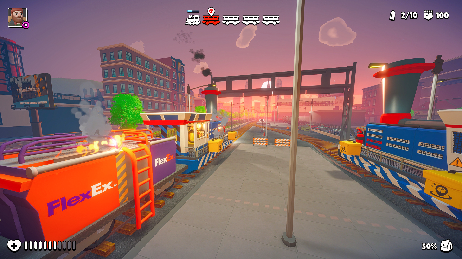 『Ship or Burn! Coop express』12月4日に発売決定。列車を走らせ続けるために何でも炉に投げこむゲーム_002
