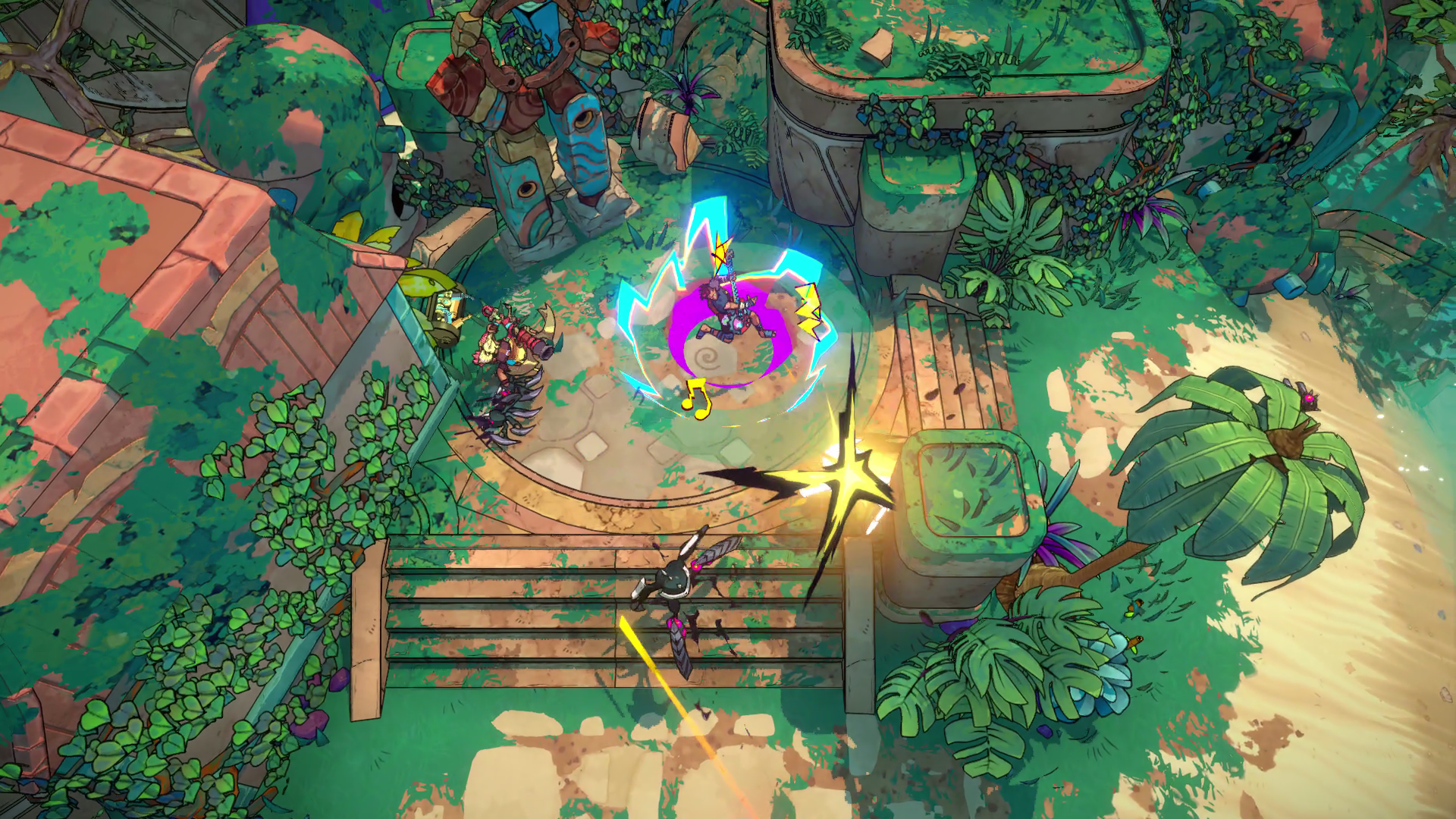 【最大4人】大海原を航海しながら進むアクションRPG『Surfpunk』Steam Nextフェスに参加_014