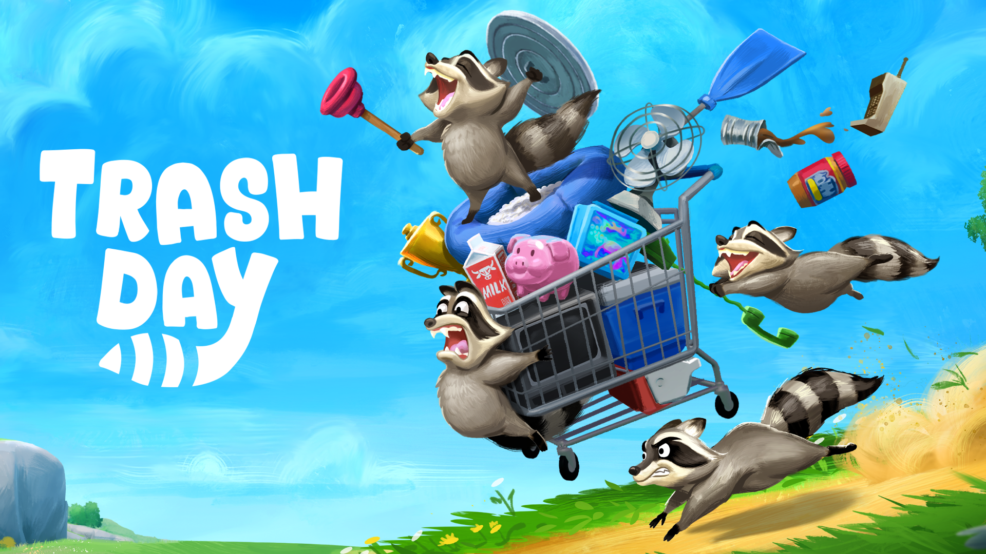 『Trash Day』配信開始。アライグマになってゴミを集めまくる最大6人マルチの協力ゲーム_007