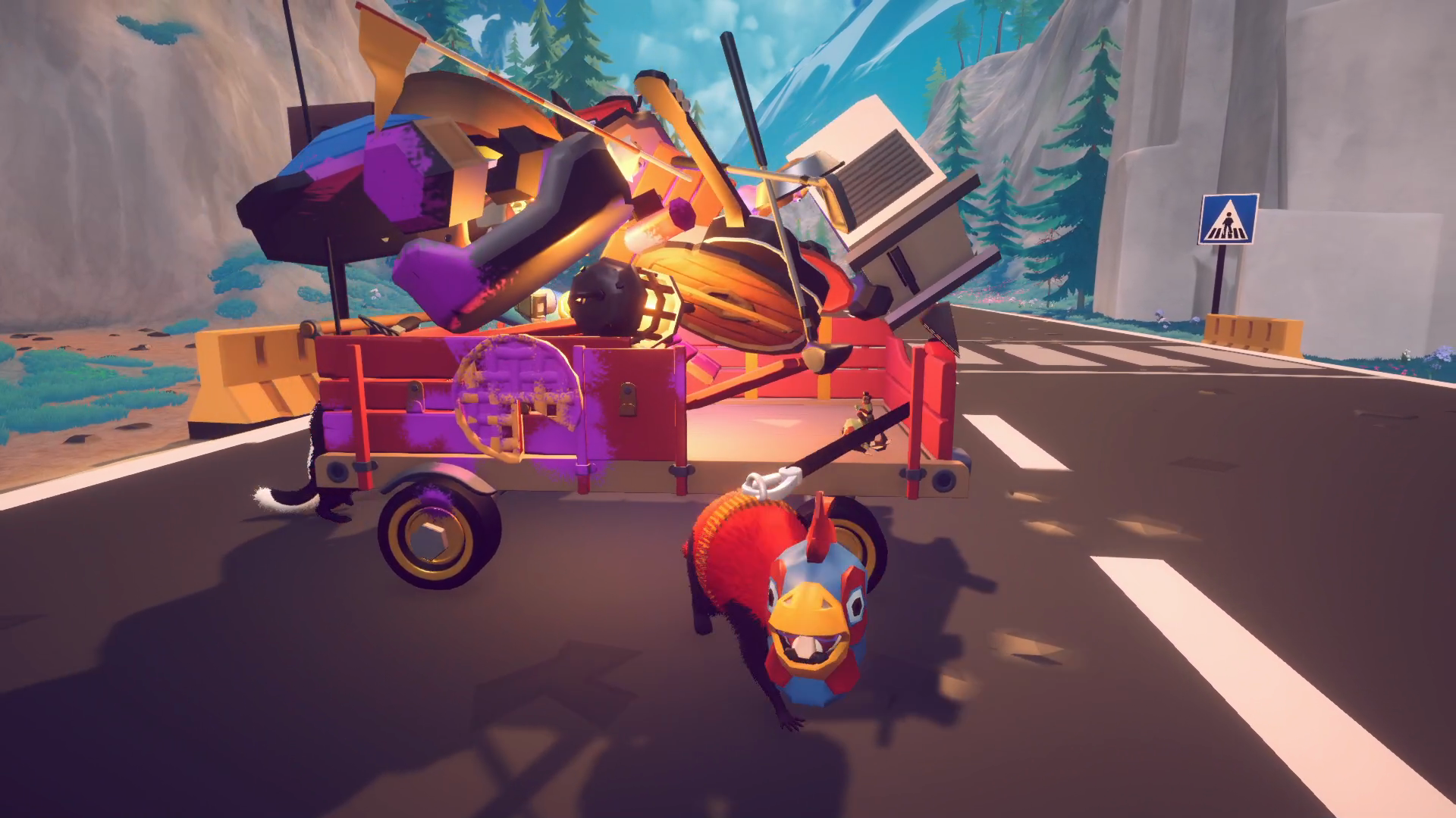 『Trash Day』配信開始。アライグマになってゴミを集めまくる最大6人マルチの協力ゲーム_003