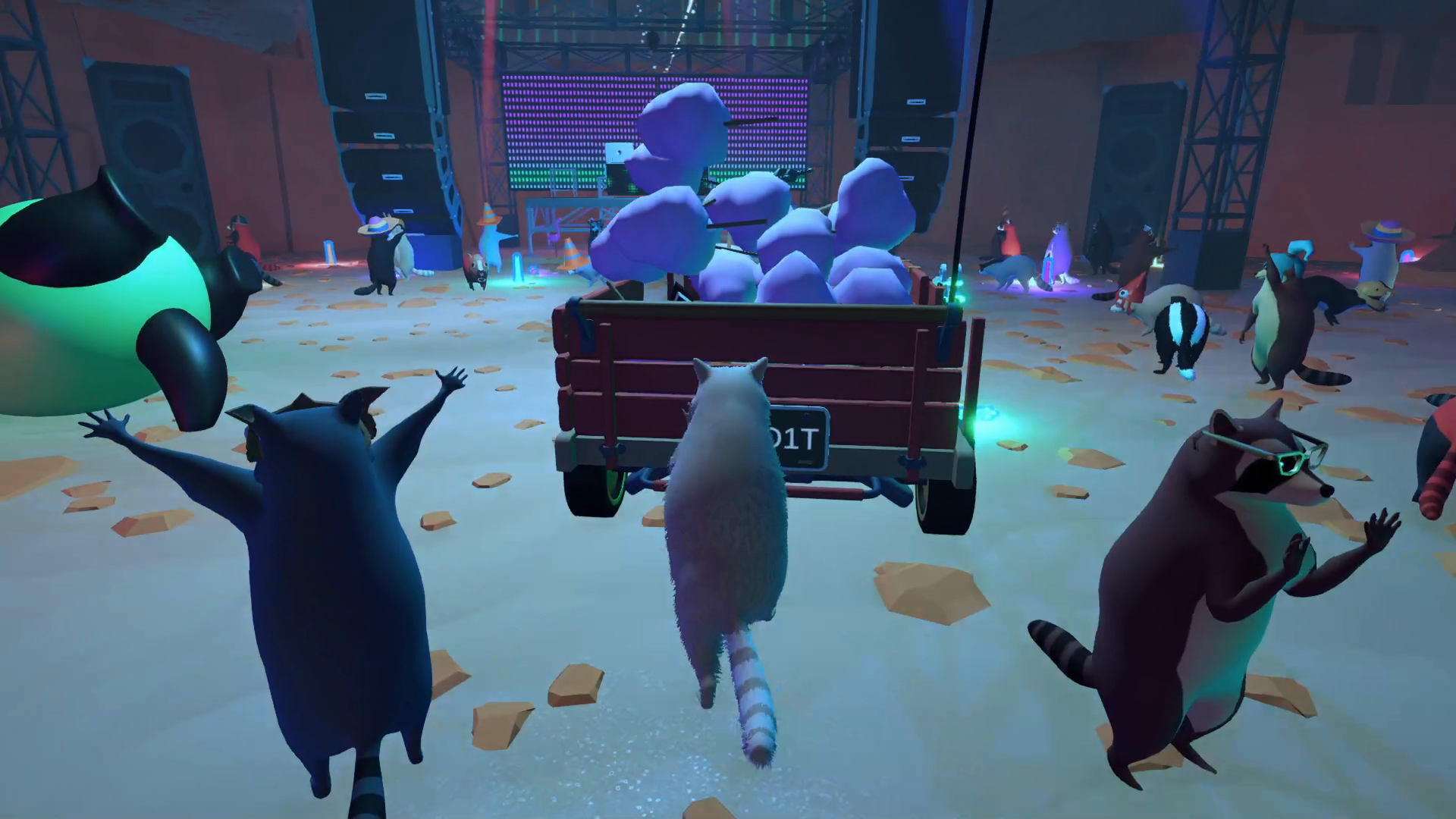 『Trash Day』配信開始。アライグマになってゴミを集めまくる最大6人マルチの協力ゲーム_004
