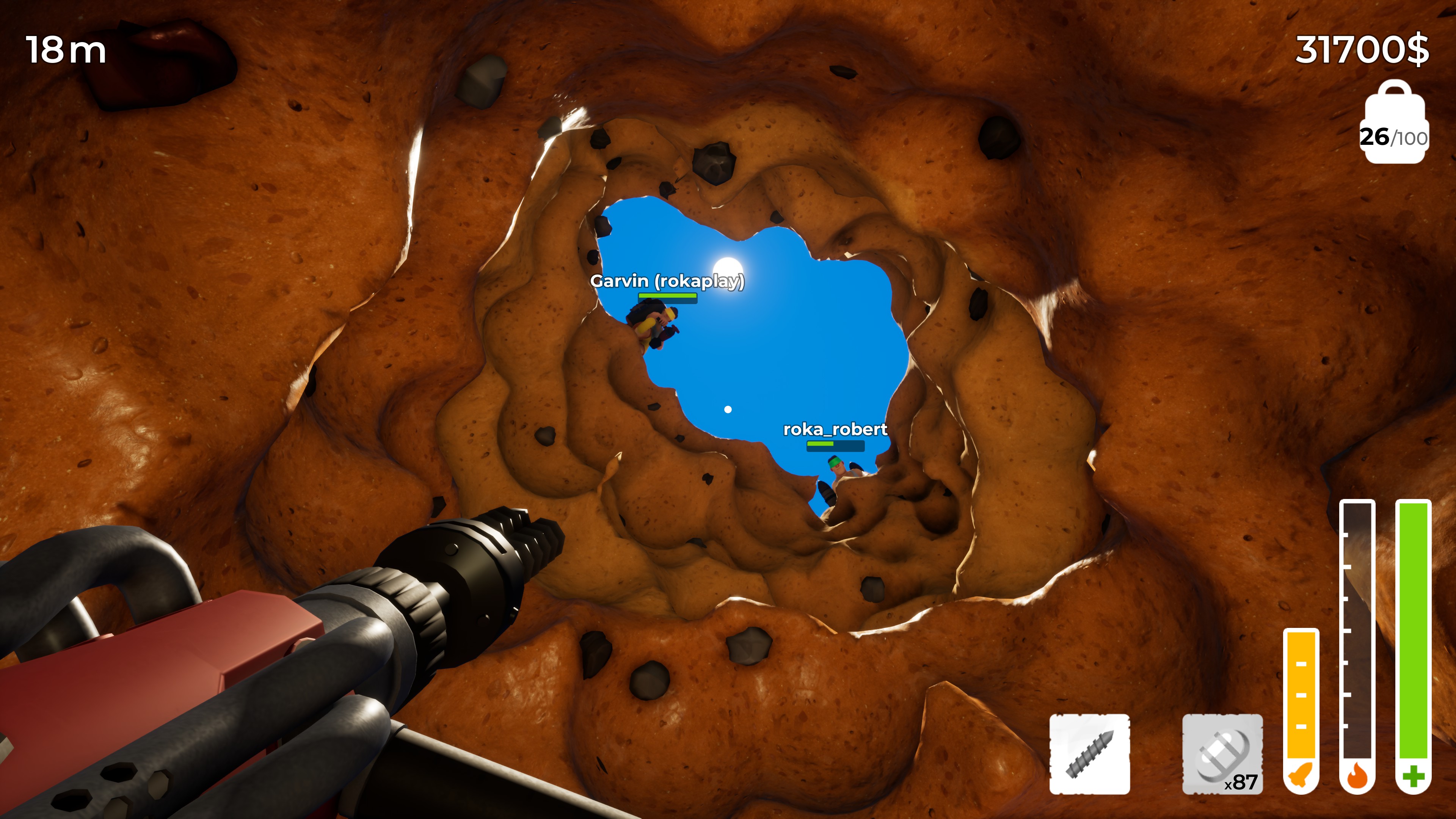 最大4人で“穴掘り”ゲーム『A Game About Digging A Hole Together』12月4日に発売決定_008