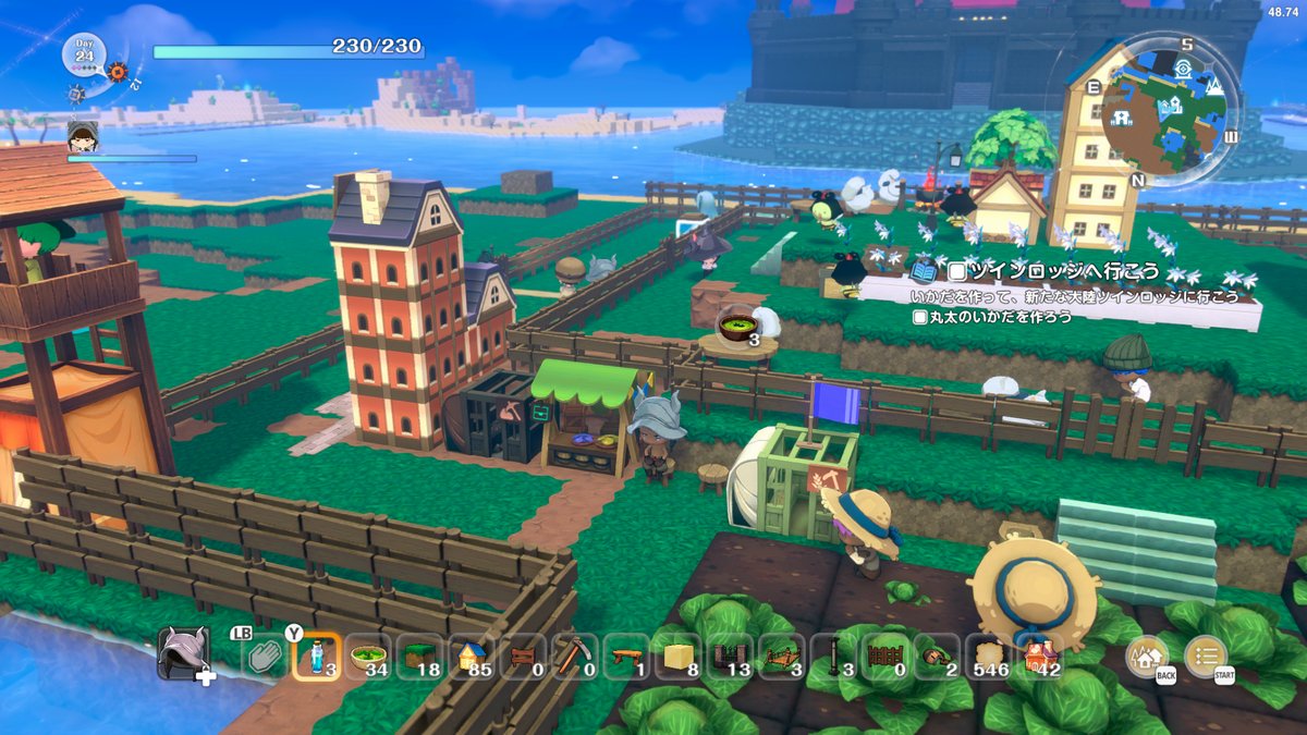 「魔王城の隣」で村づくりするアクションRPG『ワロタ、俺の家のとなり魔王城www』体験版が本日10月8日より配信_003