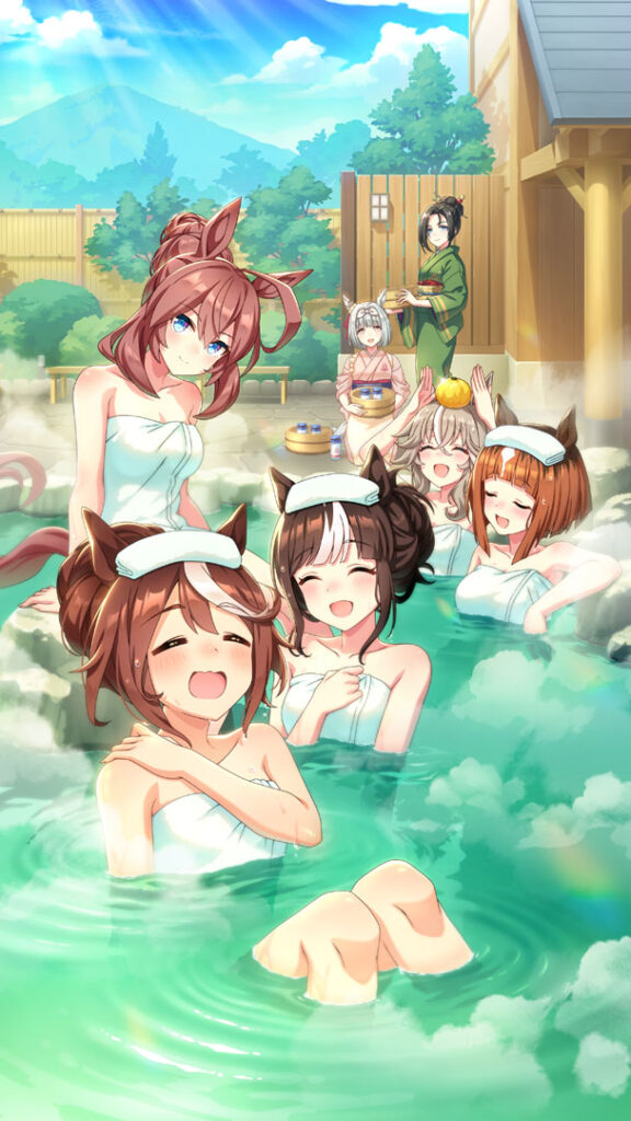 『ウマ娘』新育成シナリオ「温泉郷編」先行プレイレポート:育成開始1分で温泉シーンが拝める