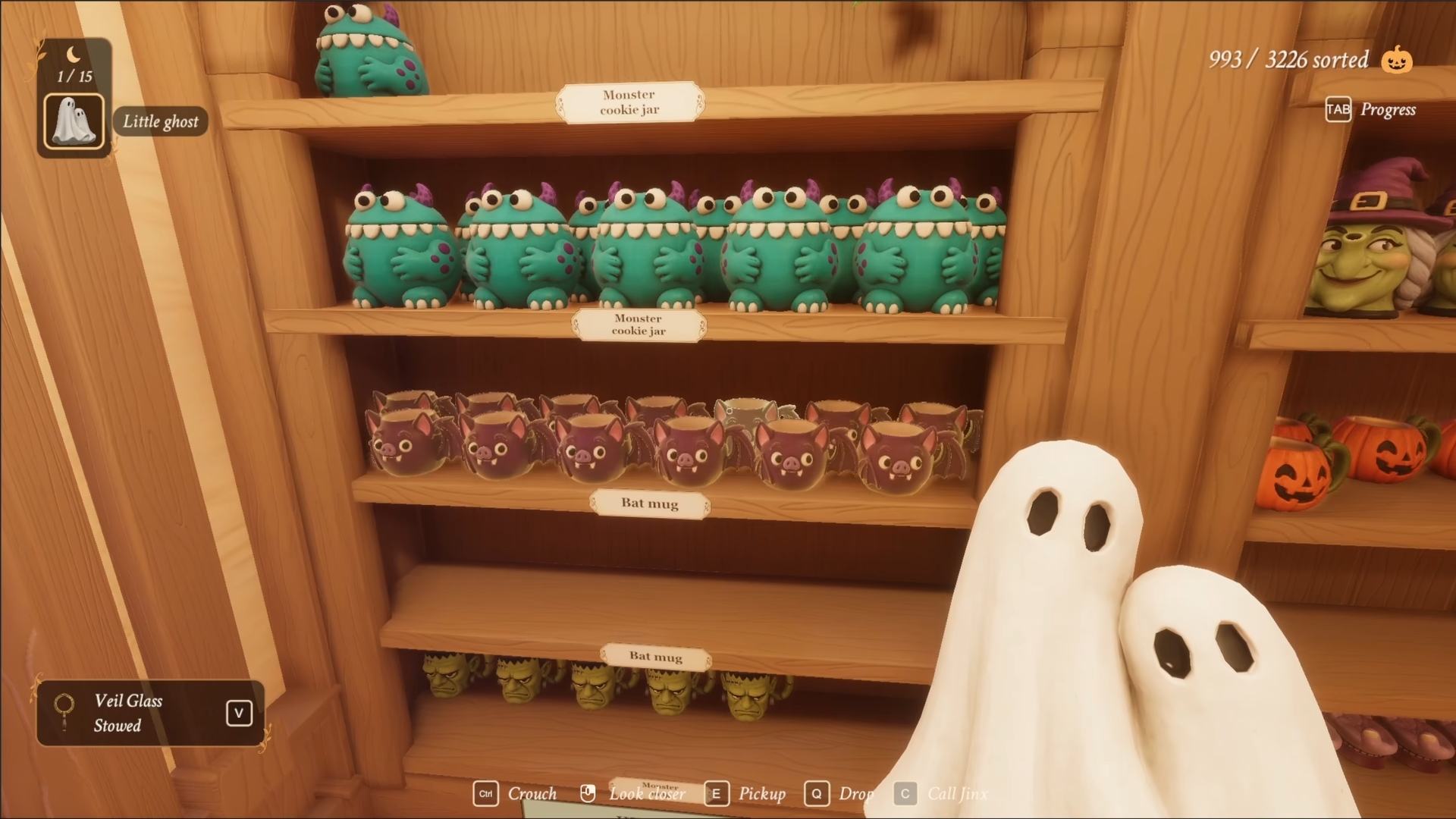 『Tidy Up the Halloween Shop』リリースから2日で非常に好評に。おばけねことハロウィンショップでお片付け_004