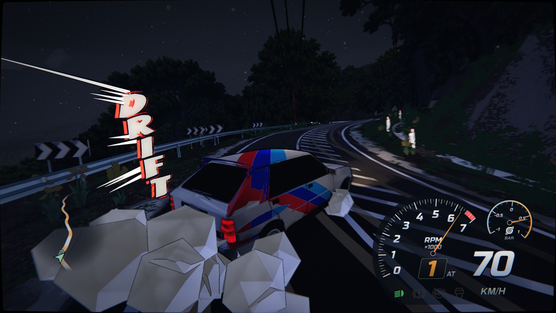 『Ghosts of the Mountain Pass』が開発中。『レーシングラグーン』に影響を受けた公道バトルRPG_001