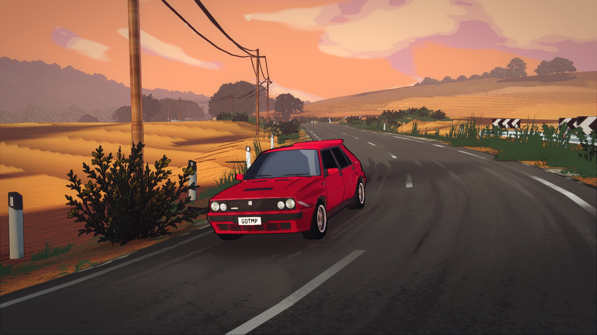 『Ghosts of the Mountain Pass』が開発中。『レーシングラグーン』に影響を受けた公道バトルRPG_005
