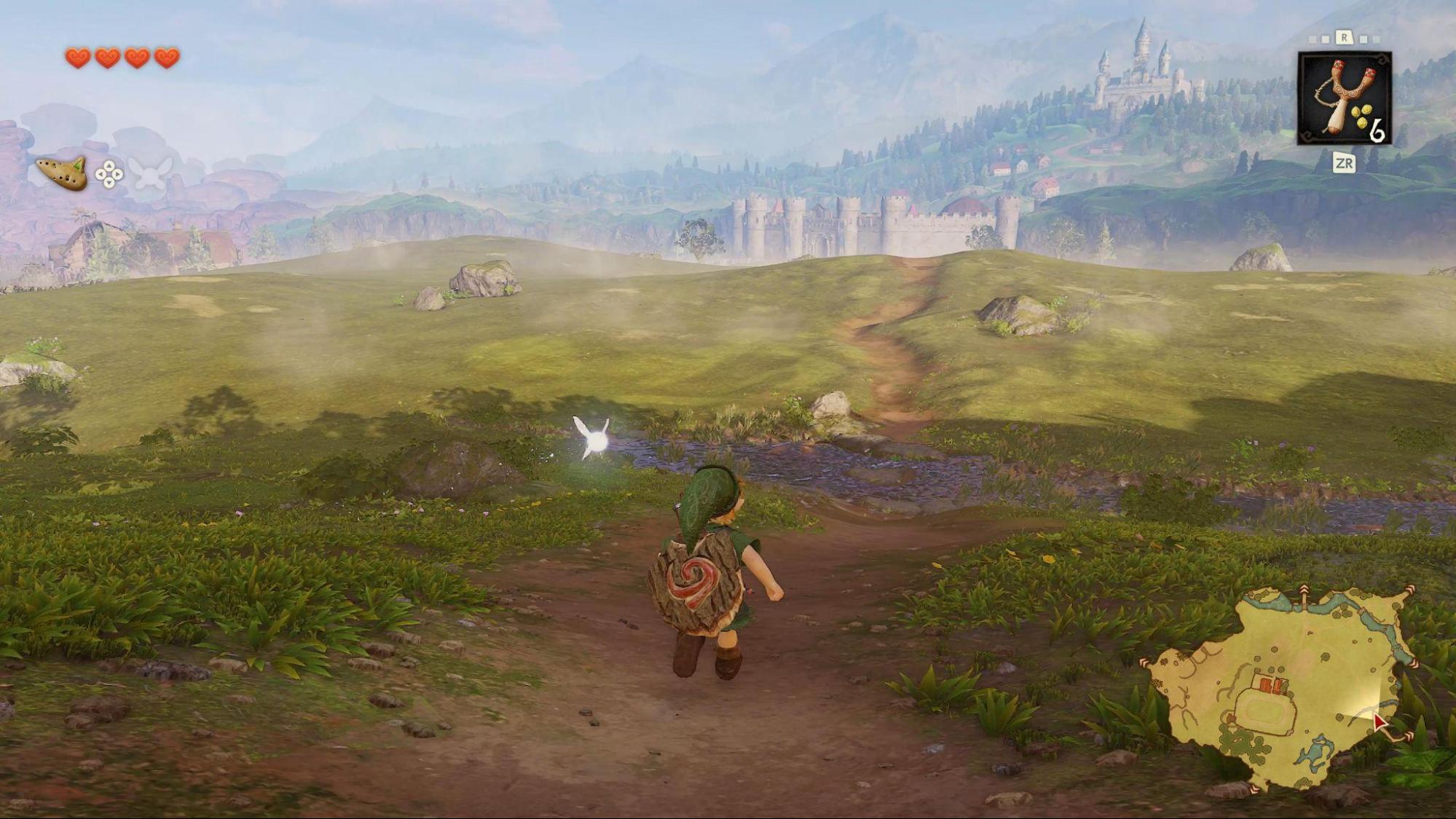 『ゼルダの伝説 時のオカリナ』先行プレイ。綺麗すぎて思い出が負けた。28年前に開発が思い描くハイラルはコレだったのか_001