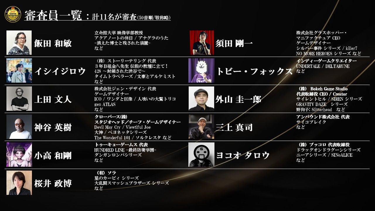 桜井政博インタビュー:なぜ桜井さんはゲームデザイナーズ大賞を16年続けたのか──「ゲームに与える賞」の価値とはなんなのか_004