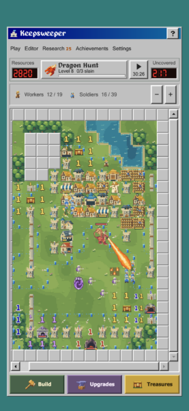 マインスイーパー風のファンタジーRTSゲーム『Keepsweeper』が時間泥棒と話題。App Storeで配信中
_001