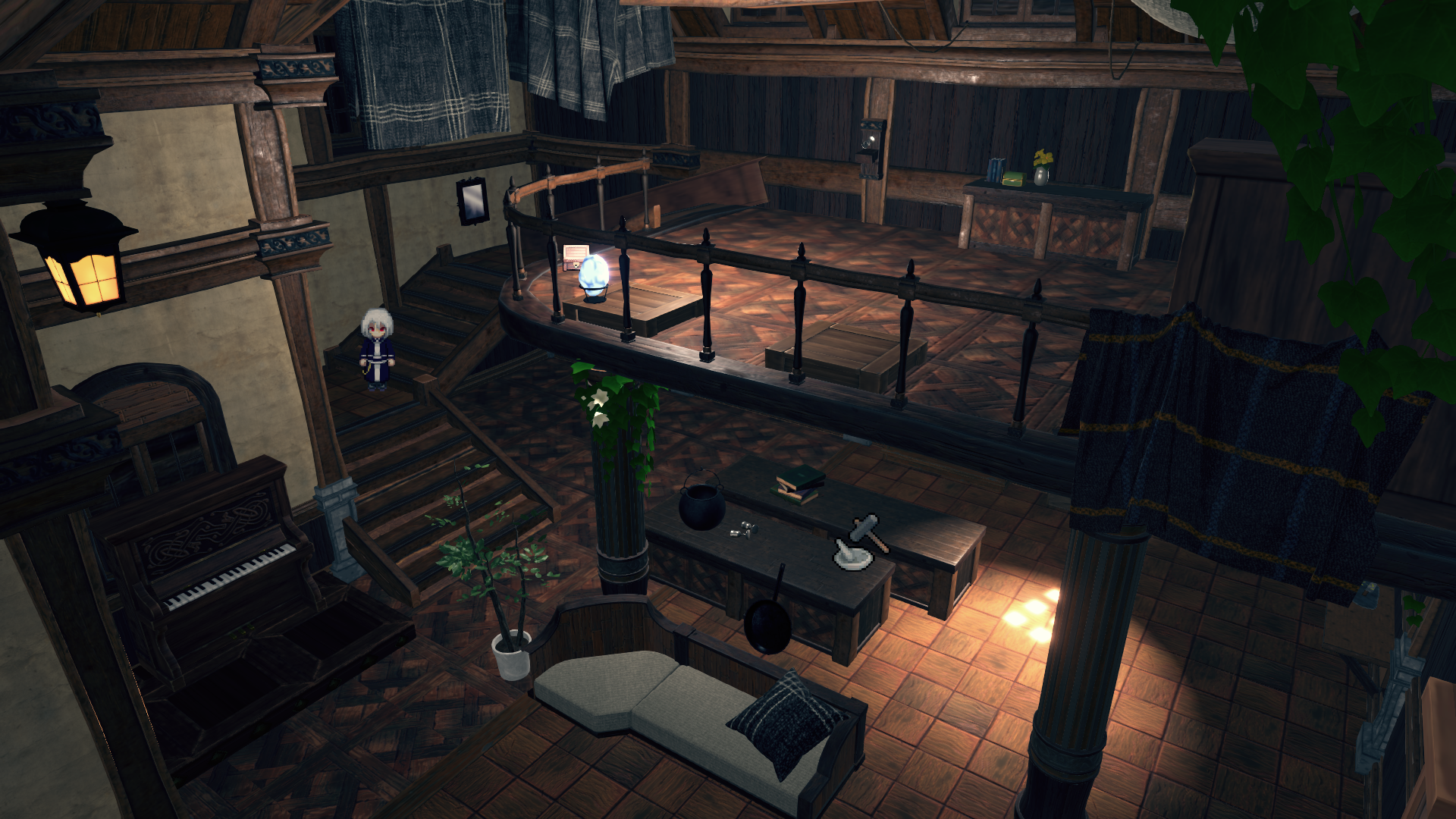 『トバリ喰らいと血の薬師』体験版公開、魔物と薬師の歪な友情を描くダーク探索ADVゲーム_007