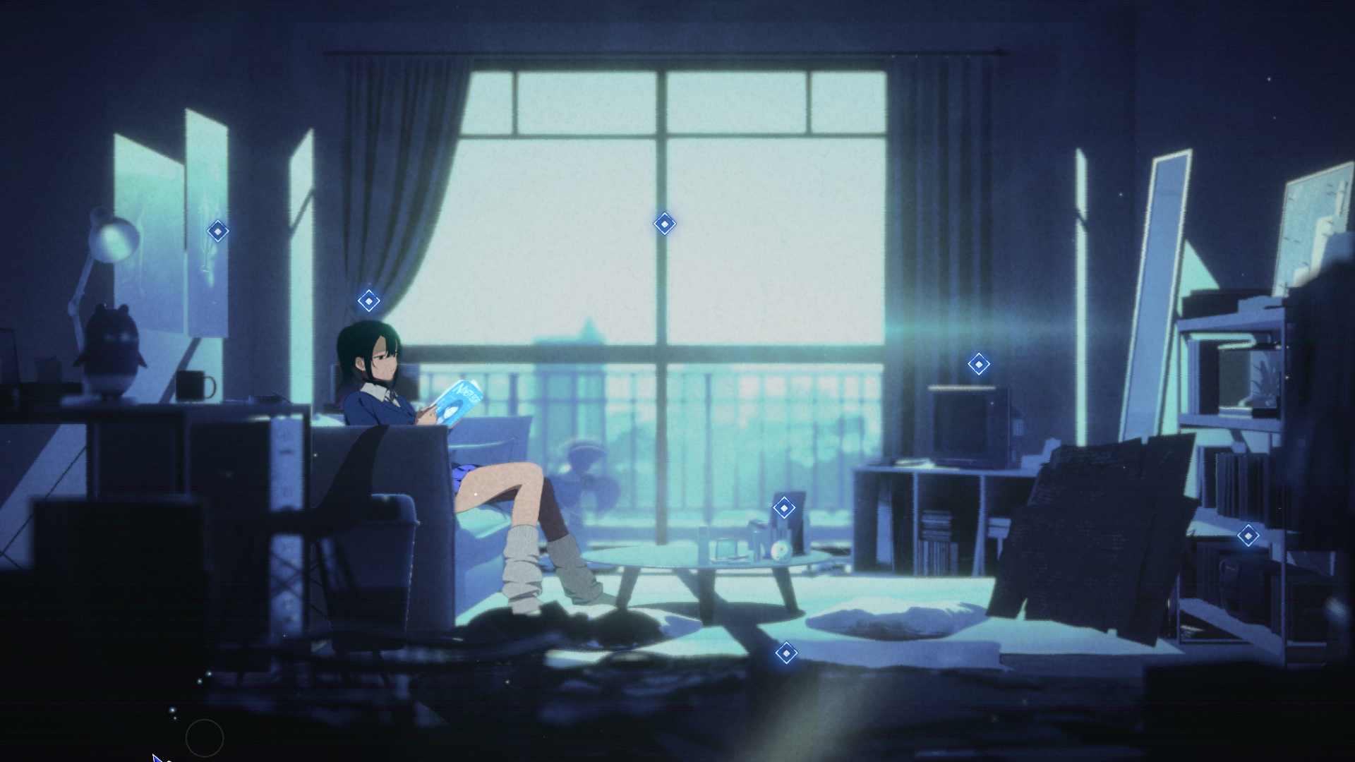 『Rain98』体験版が配信開始。90年代後半の東京で、謎の少女と「世界滅亡の儀式」を進めるゲーム_001