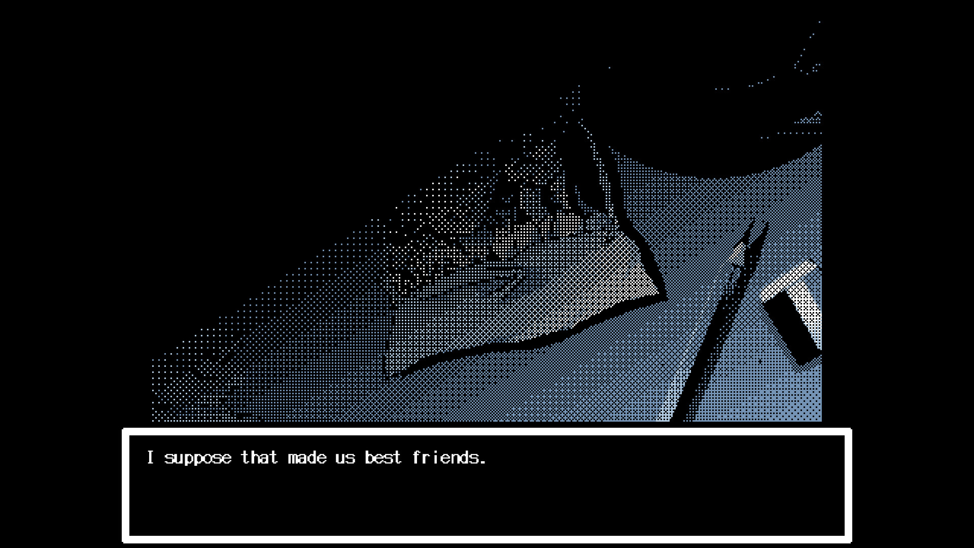 【無料】PC-98風の百合ビジュアルノベルゲーム『if you stay』10月22日にSteam・itch․ioで配信開始_007