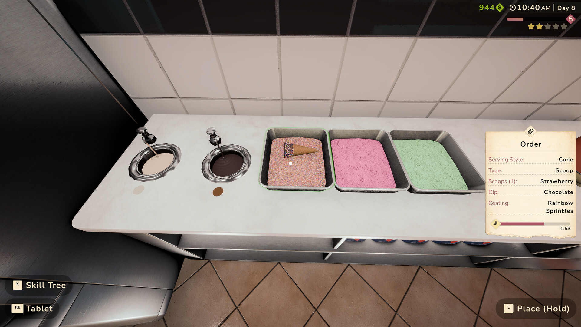 『Livin' the Cream: Ice Cream Simulator』Steamで体験版が配信中_003