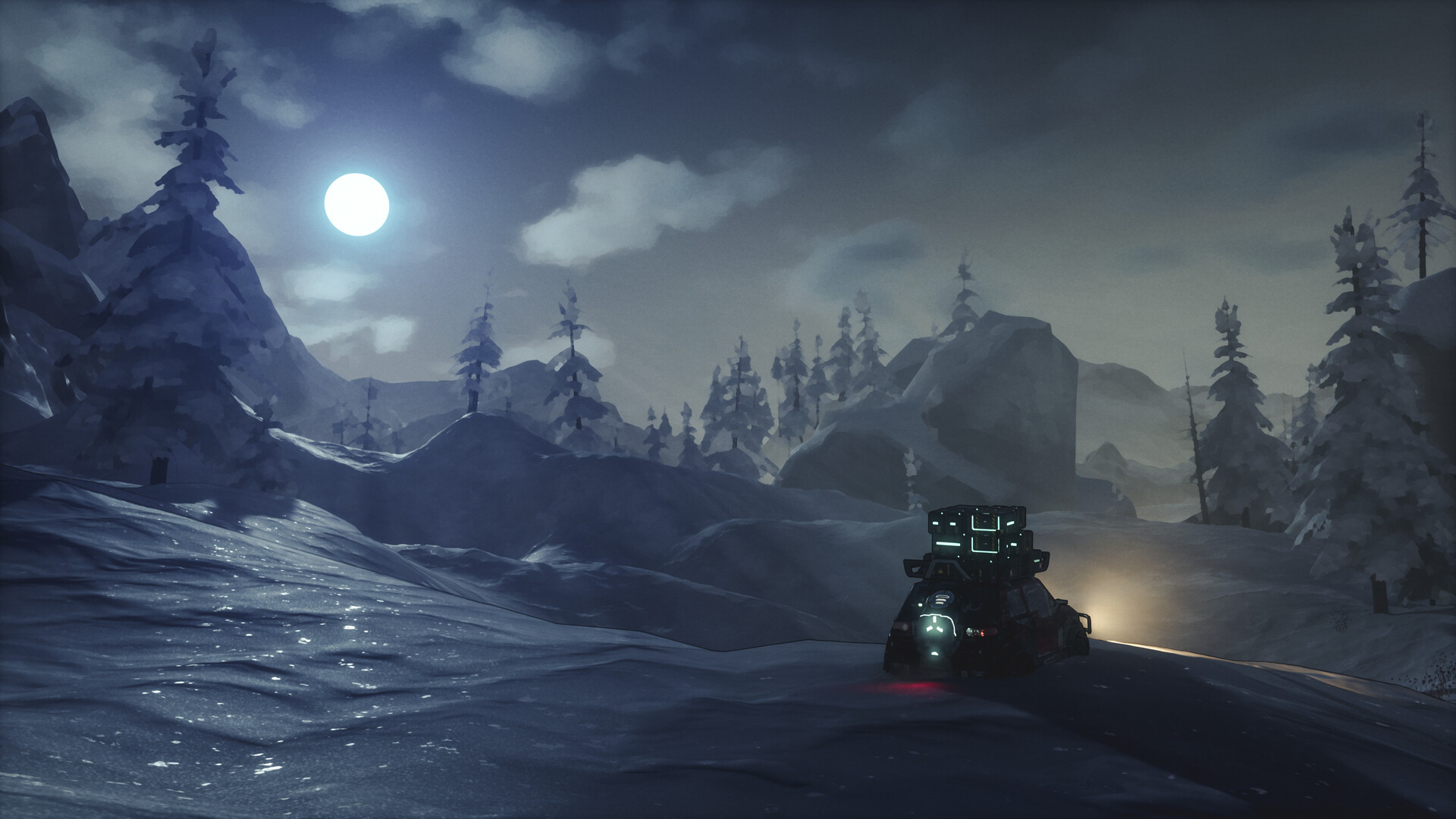 『AFTERZERO：ラストラン』が発表。オフロード車で雪に覆われた文明崩壊後の世界を生き抜くゲーム_003