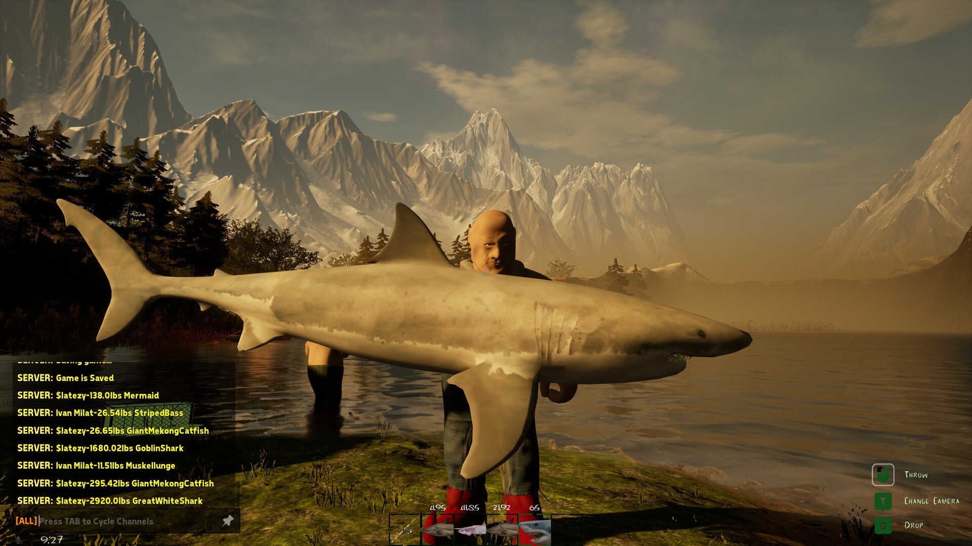 『GONE Fishing』正式版が配信開始。「魚を捧げなければ怪物に食われる」釣りサバイバルホラーゲーム_005