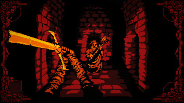 手描きドット絵で描かれた仄暗いダンジョンを踏破するゲーム『Greed & Darkness』体験版を配信中
_001