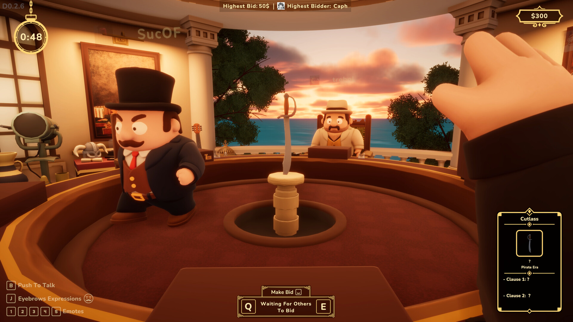 最大6人でオークションをする心理戦ゲーム『Double Dealers』本日10月13日早期アクセス開始
_003