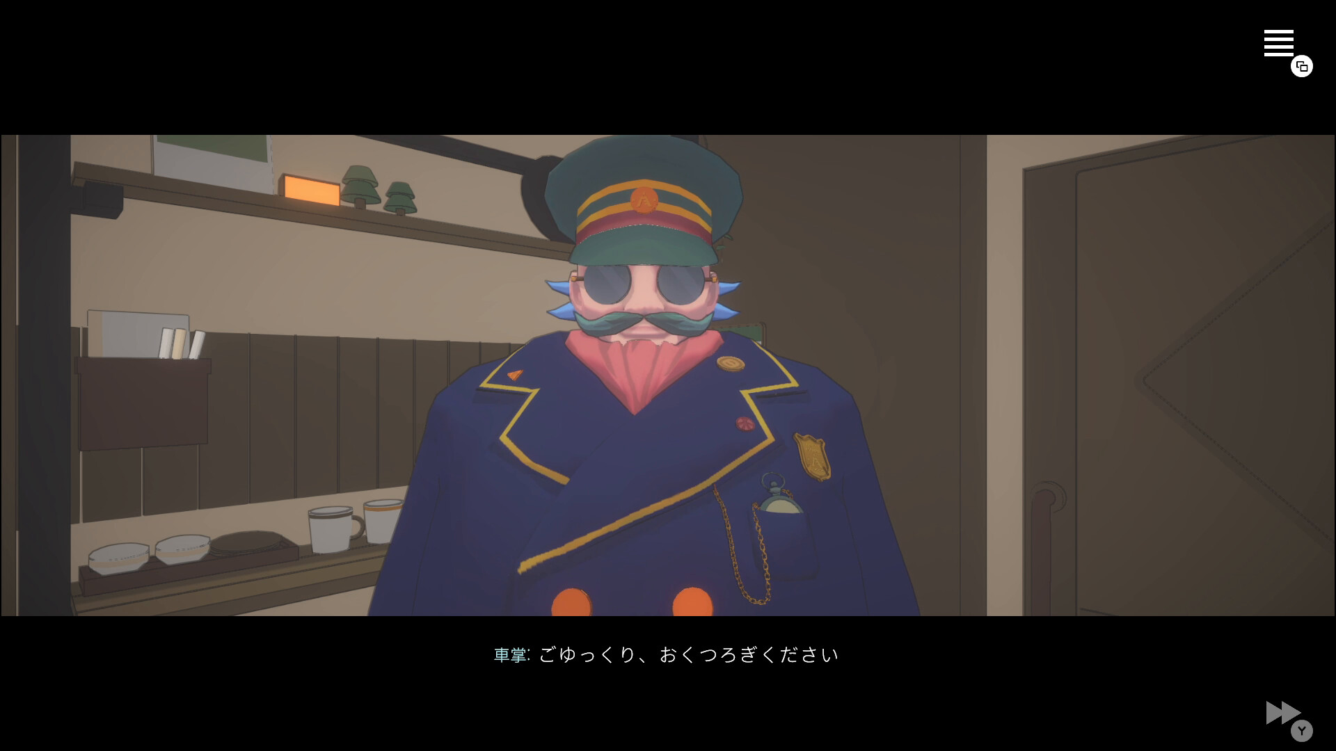 『クワイエット急行909号室』体験版が配信開始。「7日間をループする列車」で、“存在しないはずの客室”を探すゲーム_004