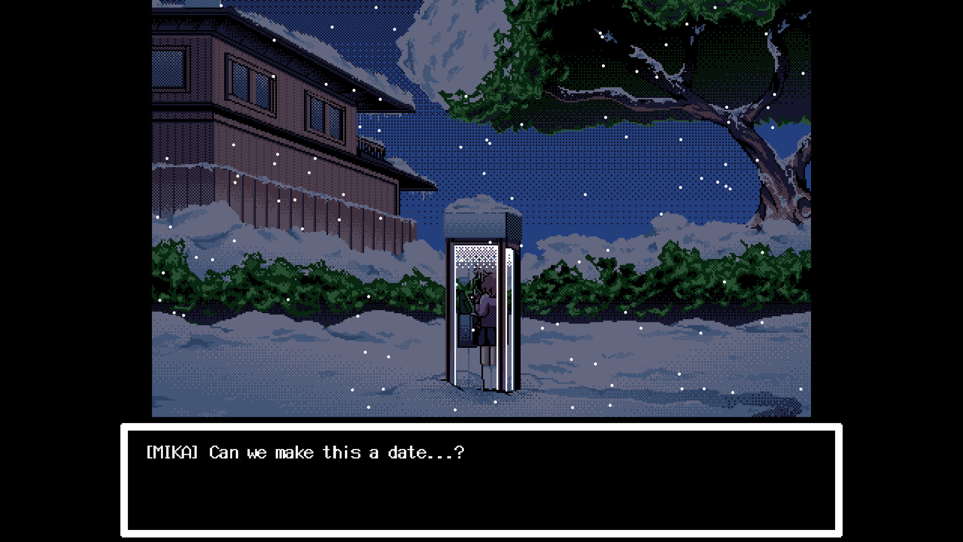 【無料】PC-98風の百合ビジュアルノベルゲーム『if you stay』10月22日にSteam・itch․ioで配信開始_008