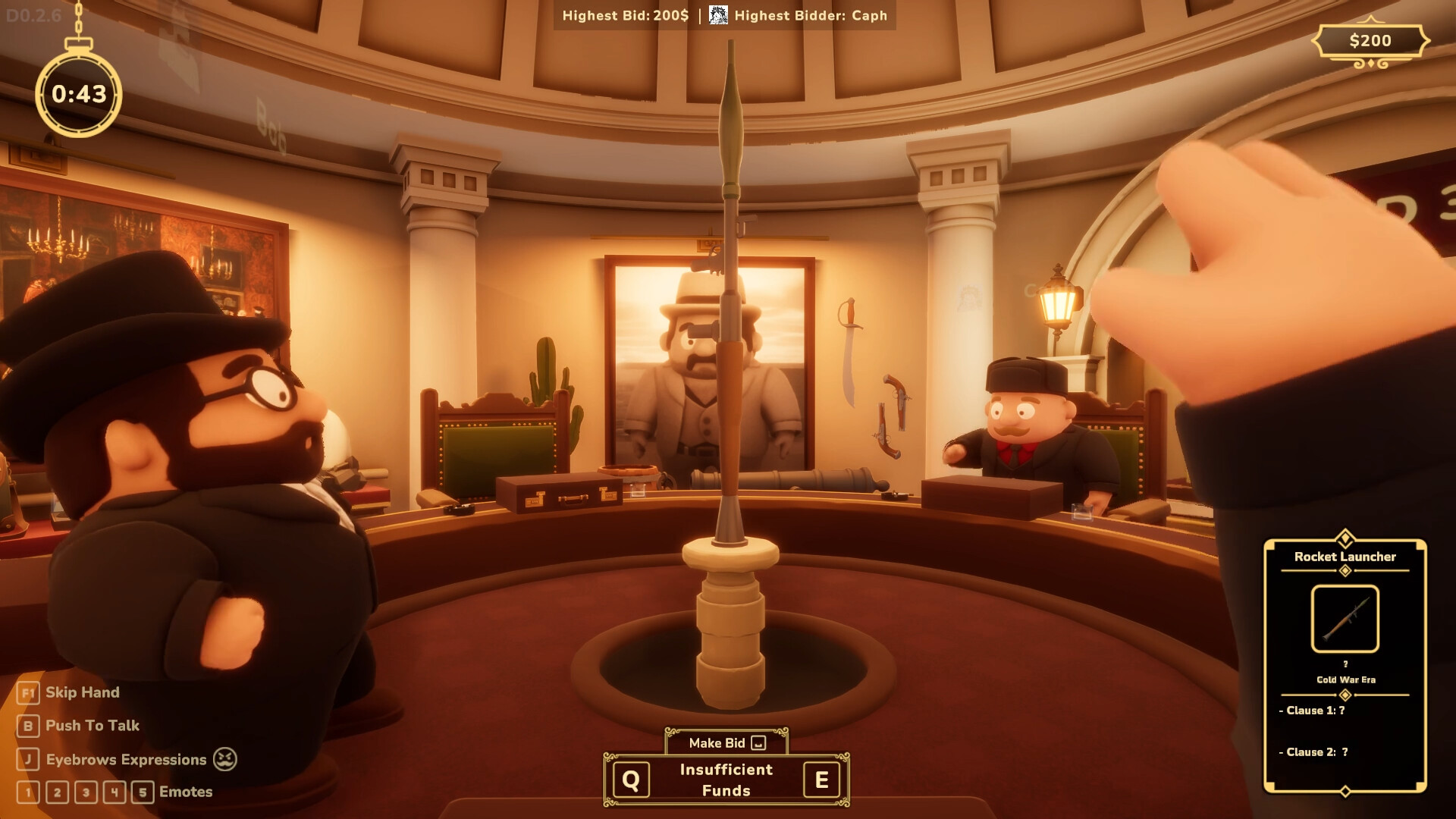 最大6人でオークションをする心理戦ゲーム『Double Dealers』本日10月13日早期アクセス開始
_004