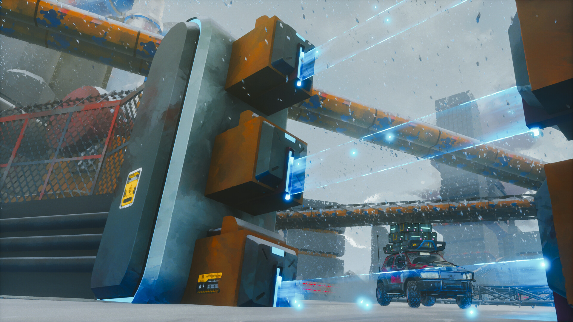 『AFTERZERO：ラストラン』が発表。オフロード車で雪に覆われた文明崩壊後の世界を生き抜くゲーム_001