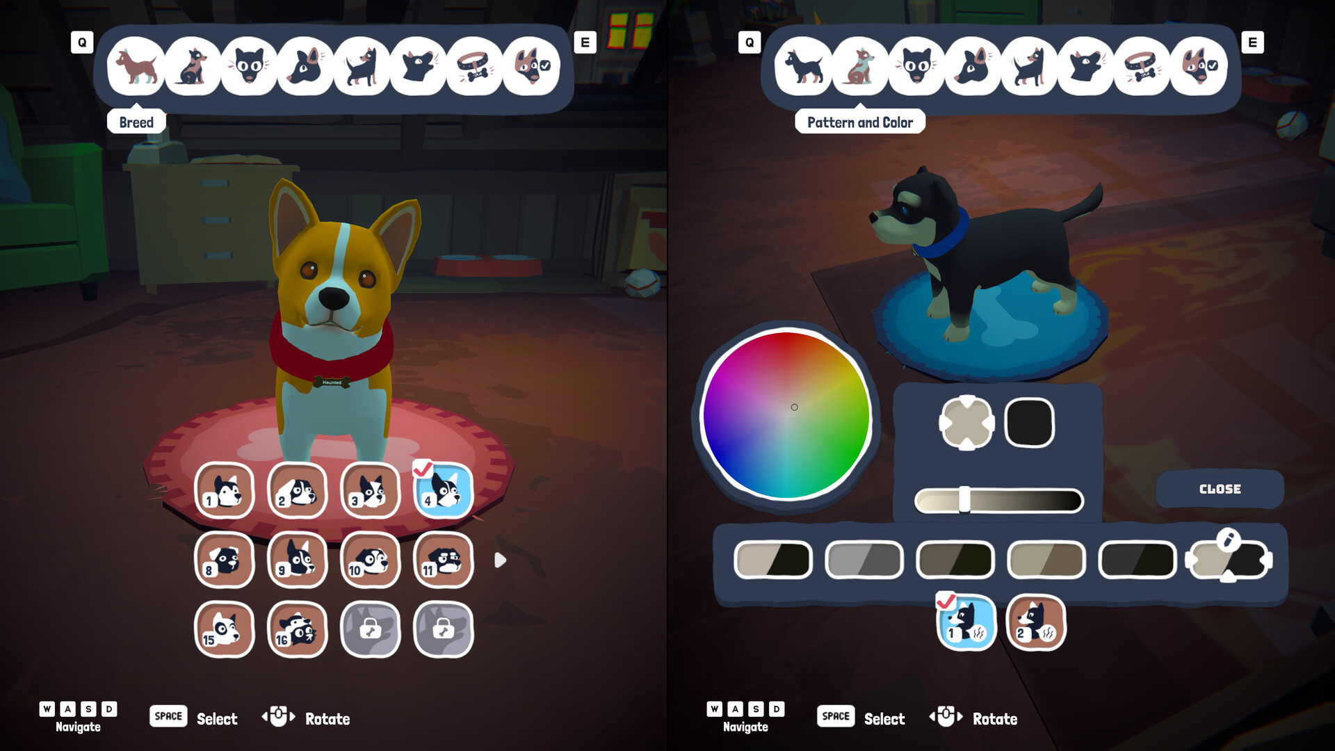 子犬になって飼い主を救出する2人協力型ゲーム『Haunted Paws』無料体験版がSteamで配信開始
_004