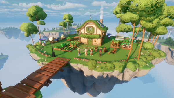 『ロフティア』体験版を配信。農業や釣り、クラフトのスローライフをフレンドとおくるシミュレーションMMO
_001